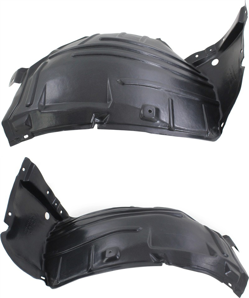 AM M35 M45-08-10 FRONT FENDER LINER RH AND LH Front Section w o Sport Pkg SKU SET REPI222133 Partslink IN1249121 IN1248121 OEM 63844EJ70A 63845EJ70A