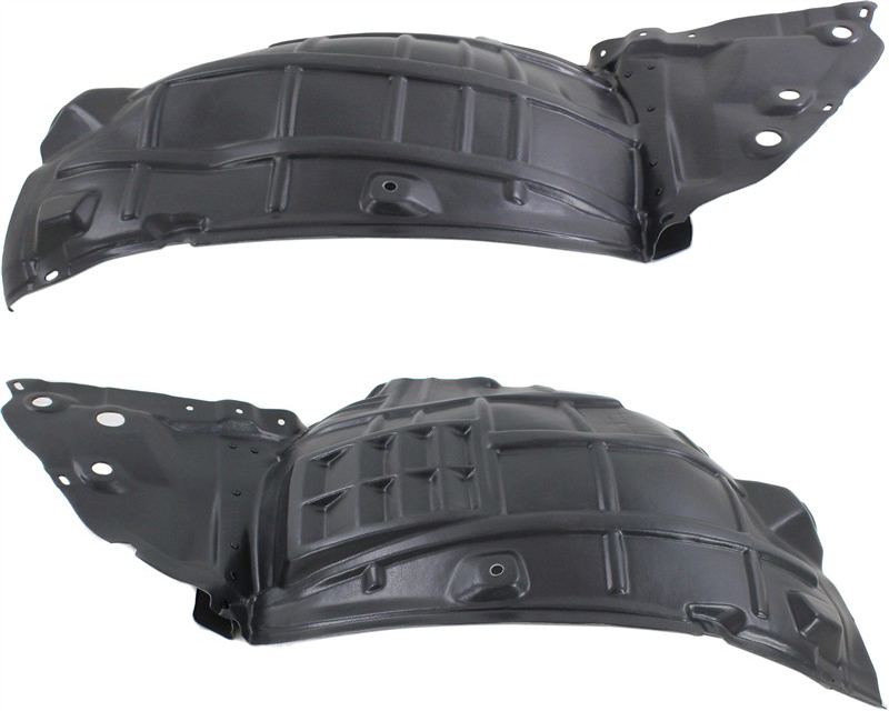 AM M37 M56-11-13 Q70-14-19 FRONT FENDER LINER RH AND LH Front Section SKU SET REPI222135 Partslink IN1249120 IN1248120 OEM 638441MA0A 638451MA0A
