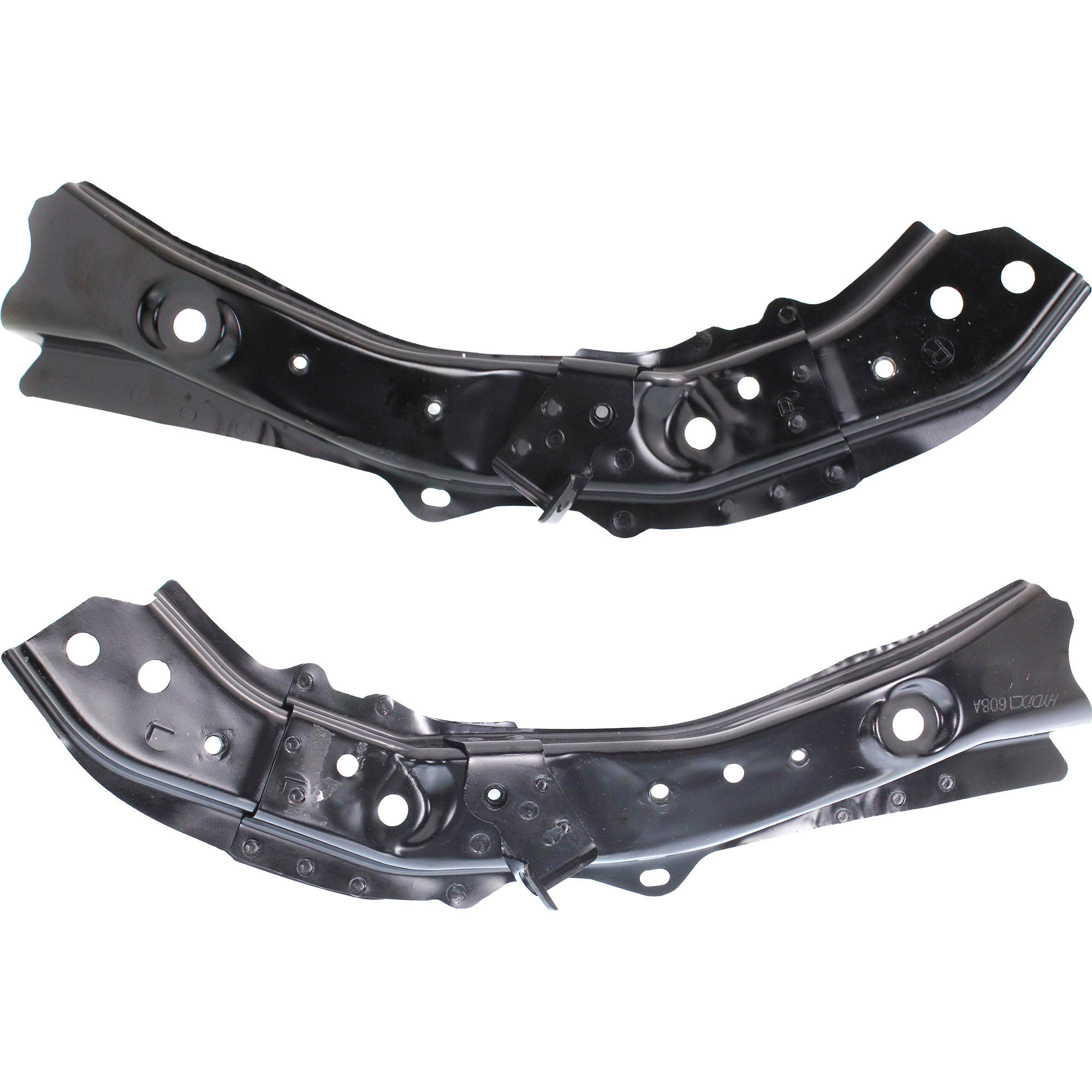 AM Q50-14-15 RADIATOR SUPPORT RH AND LH Steel To 9-15 SKU SET REPI250505 Partslink IN1225133 IN1225132 OEM F25204GAMA F25214GAMA