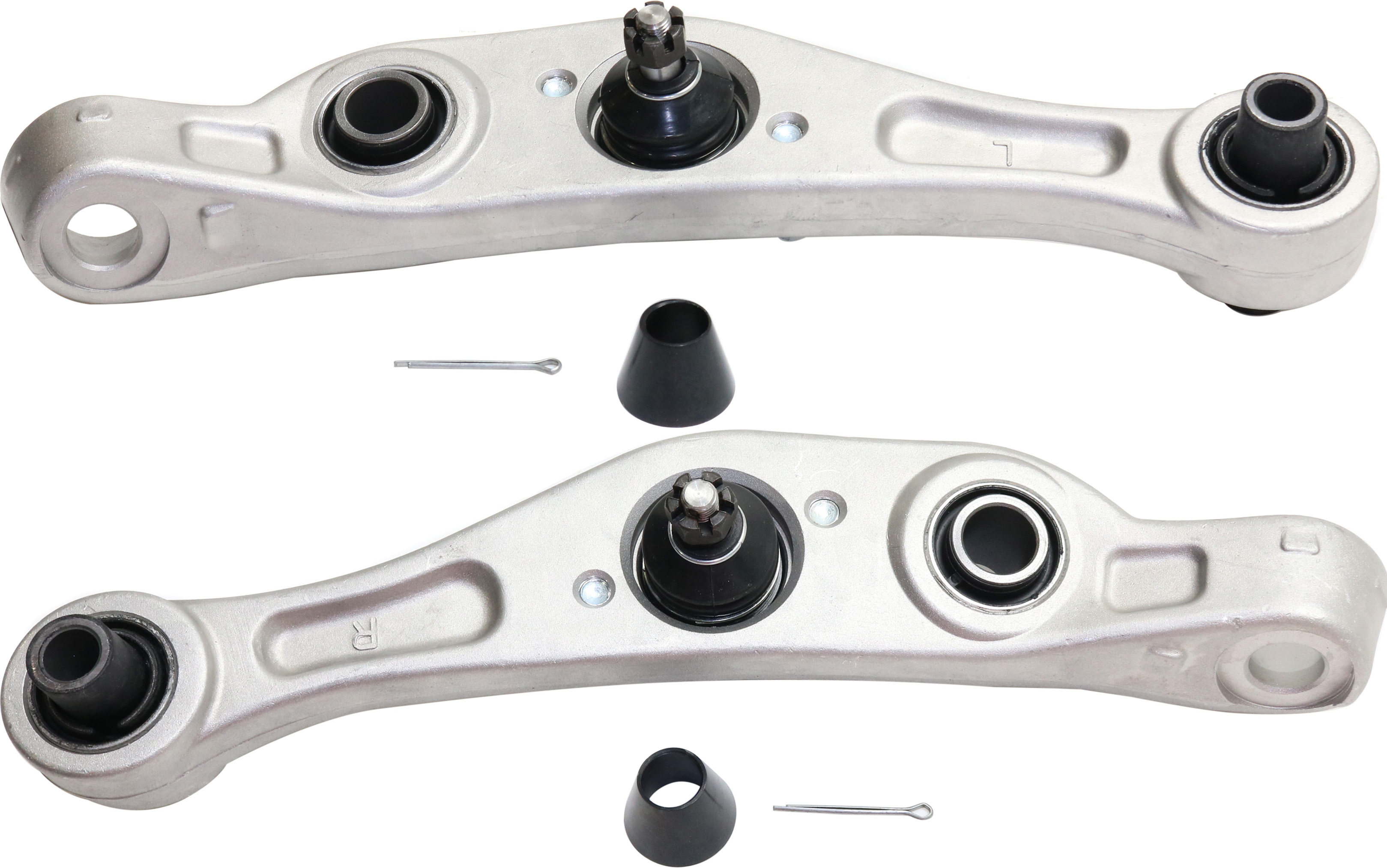 AM G35-04-06 CONTROL ARM Front RH and LH Lower Frontward with Ball Joint SKU SET REPI281511 OEM 54500AL801-54501AL801