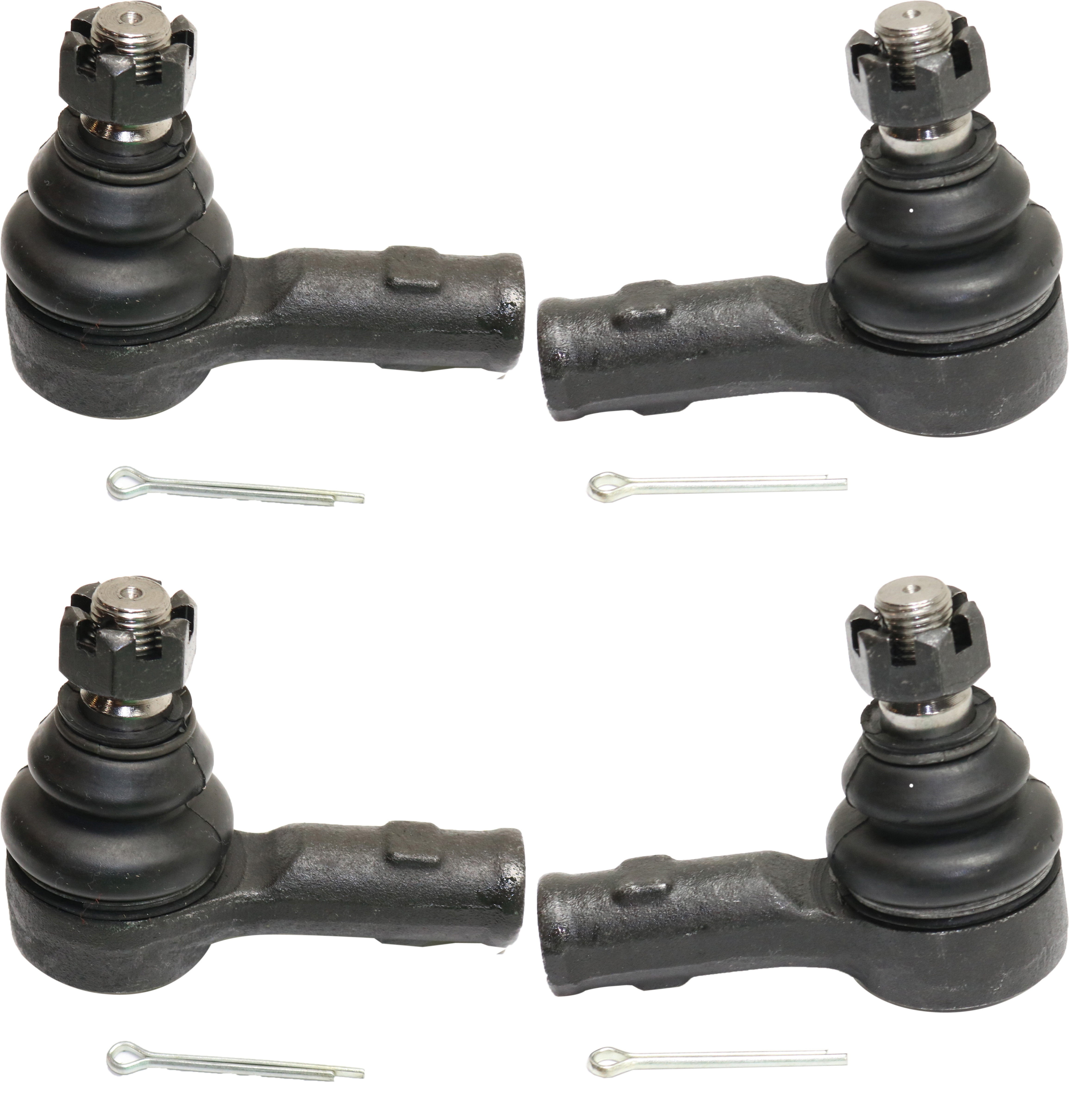 AM TROOPER 87-02 FRONT TIE ROD RH AND LH Inner and Outer Set of 4 SKU SET REPI282103-4 OEM 350-004-101-420-526-000-000-000-000