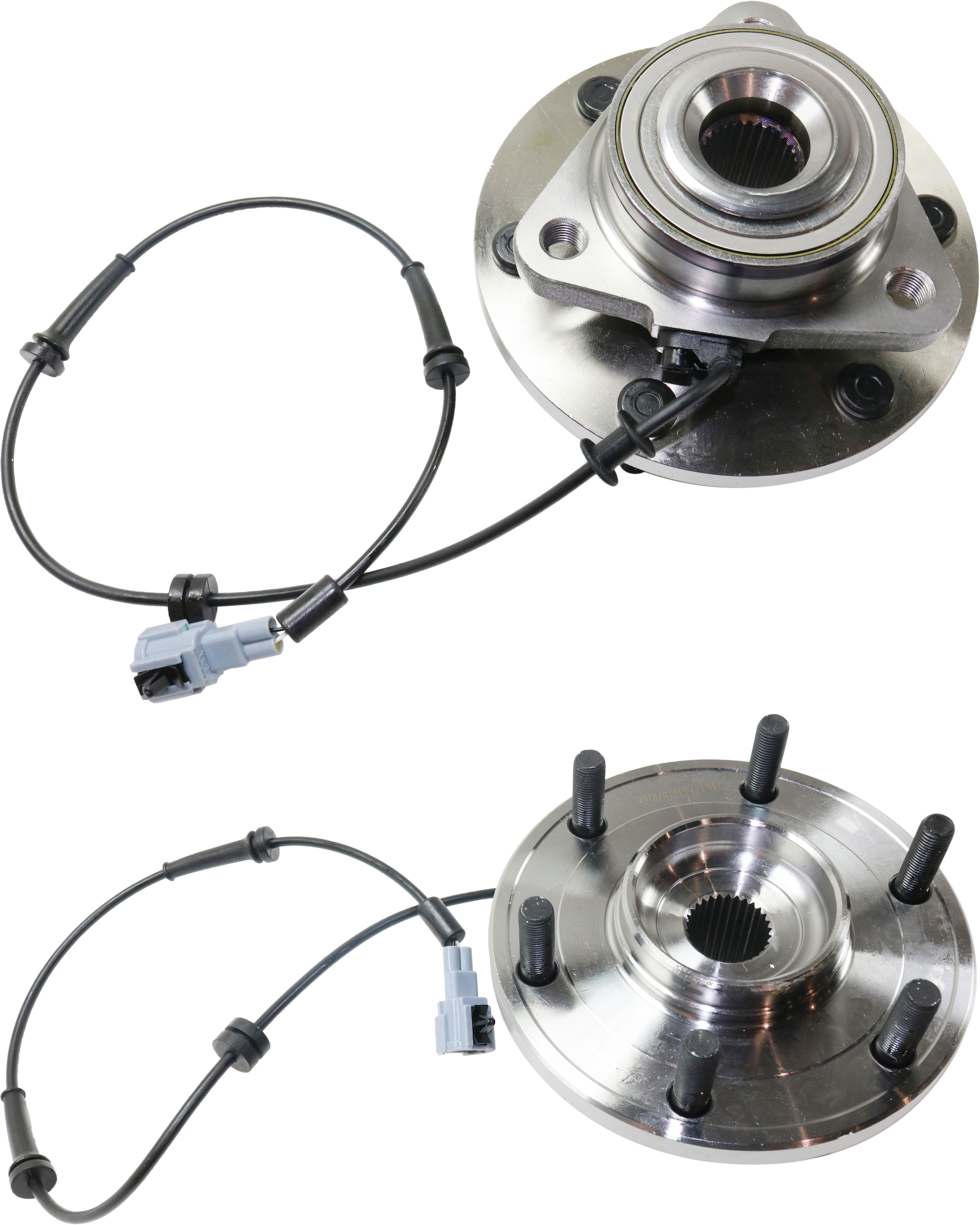 AM ARMADA 05-07 QX56 TITAN 04-07 FRONT HUB ASSEMBLY RH AND LH 6 Studs 6 in. x 6.75 in. Bolt Pattern SKU SET REPI283701-2 OEM 402027S000-402027S100