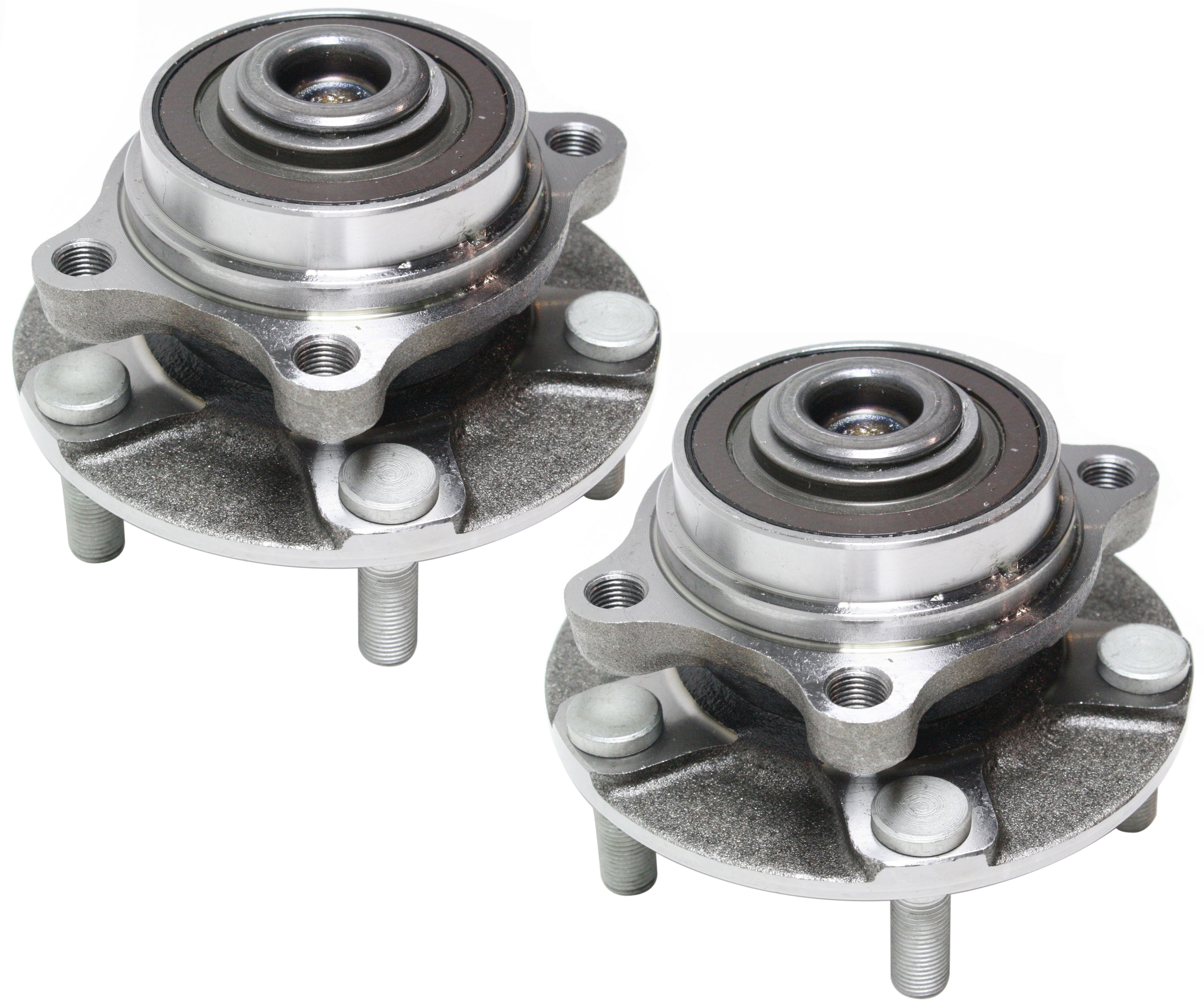 AM 350Z 03-09 G35-03-07 FRONT HUB ASSEMBLY RH AND LH 5 Studs 5 x 4.5 in. Bolt Pattern Rear Wheel Drive SKU SET REPI283704-2 OEM 40202AL56C