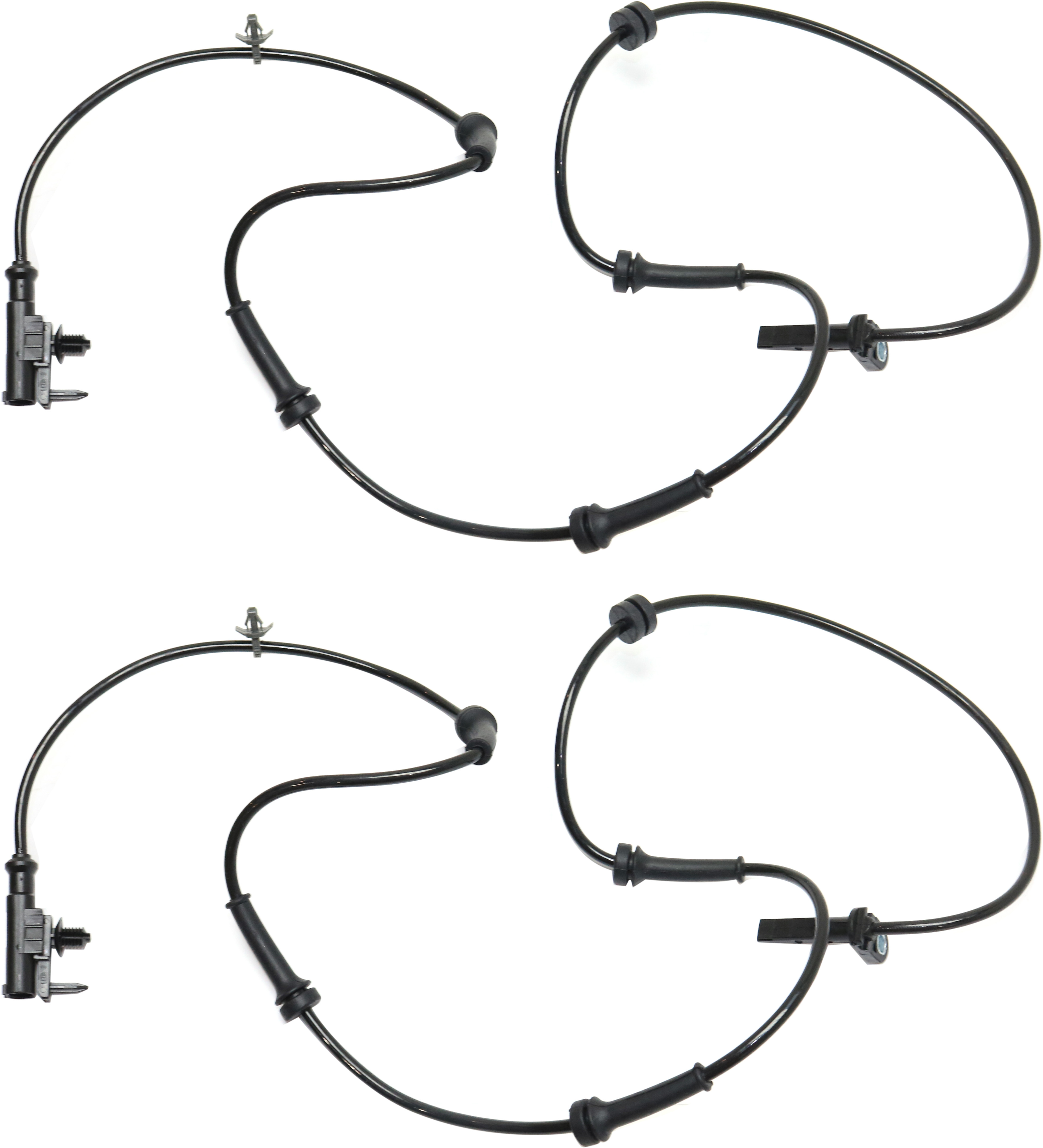 AM 370Z 09-20 G35-07-08 FRONT ABS SPEED SENSOR RH AND LH 2 Male Terminals Pin Type SKU SET REPI310810-2 OEM 71421-71841-532112-7210052-721