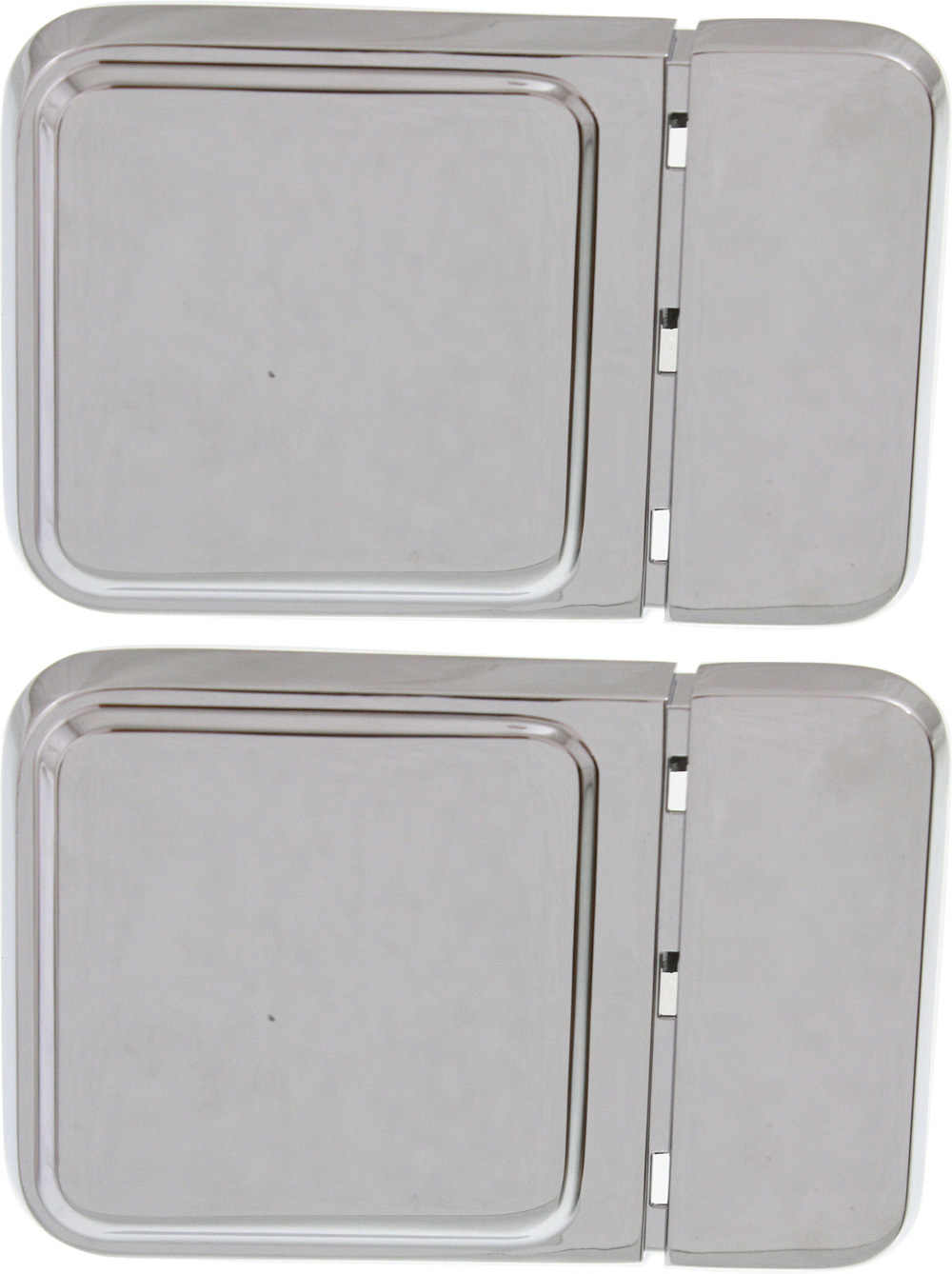 AM INTERNATIONAL 8300-88-94 INTERNATIONAL 4700-90-05 FRONT EXTERIOR DOOR HANDLE SET Chrome w out Key Hole Set of 2 SKU SET REPI462501-2 OEM 3550931C91