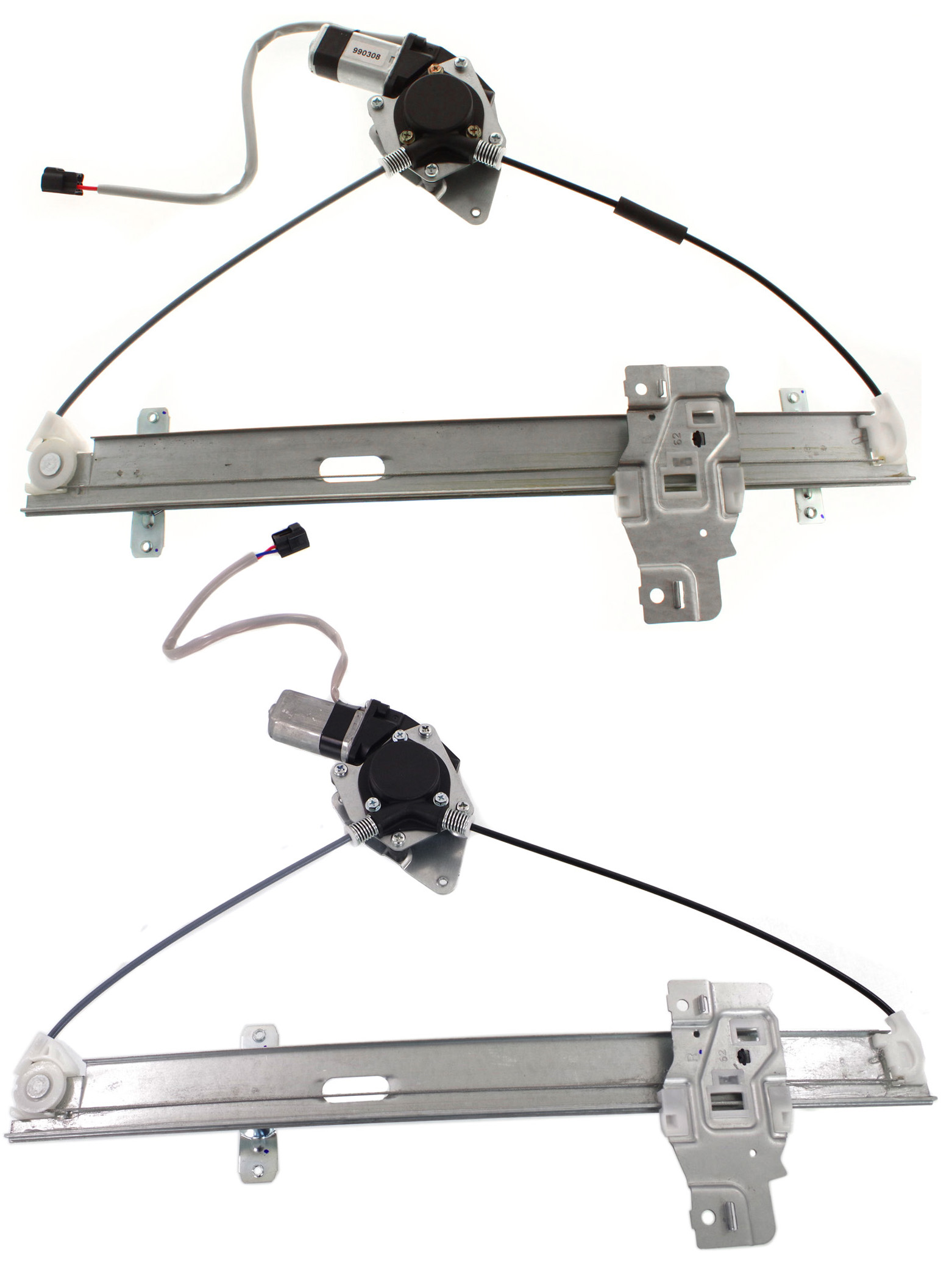 AM PASSPORT 98-02 RODEO 98-04 FRONT AND REAR WINDOW REGULATOR RH Power w Motor SKU SET REPI462901-2R Partslink HO1351126 IZ1551102 OEM 8972540000000000000000000000