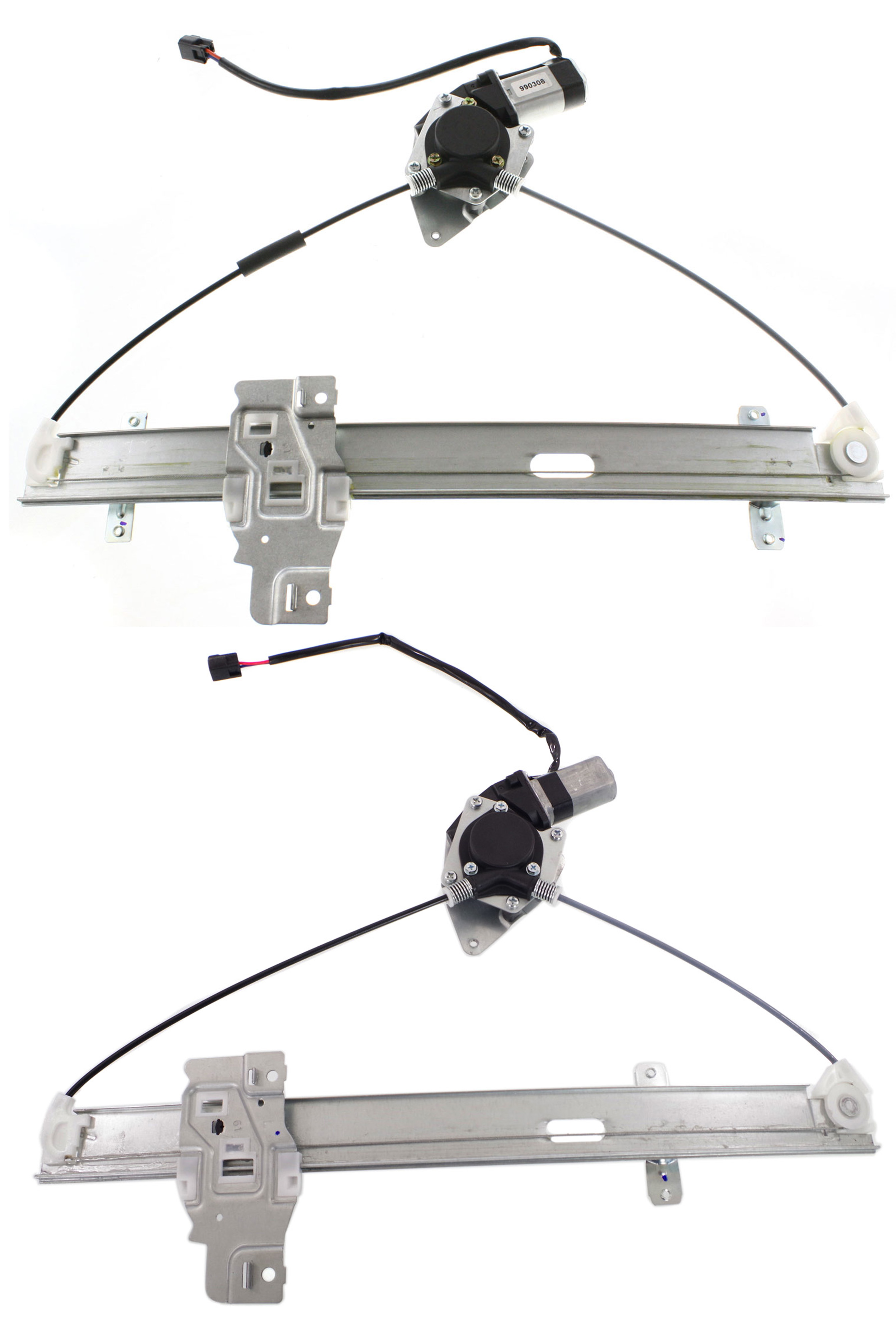 AM PASSPORT 98-02 RODEO 98-04 FRONT AND REAR WINDOW REGULATOR LH Power w Motor SKU SET REPI462902-2L Partslink HO1350126 IZ1550102 OEM 8972544530-8972544551