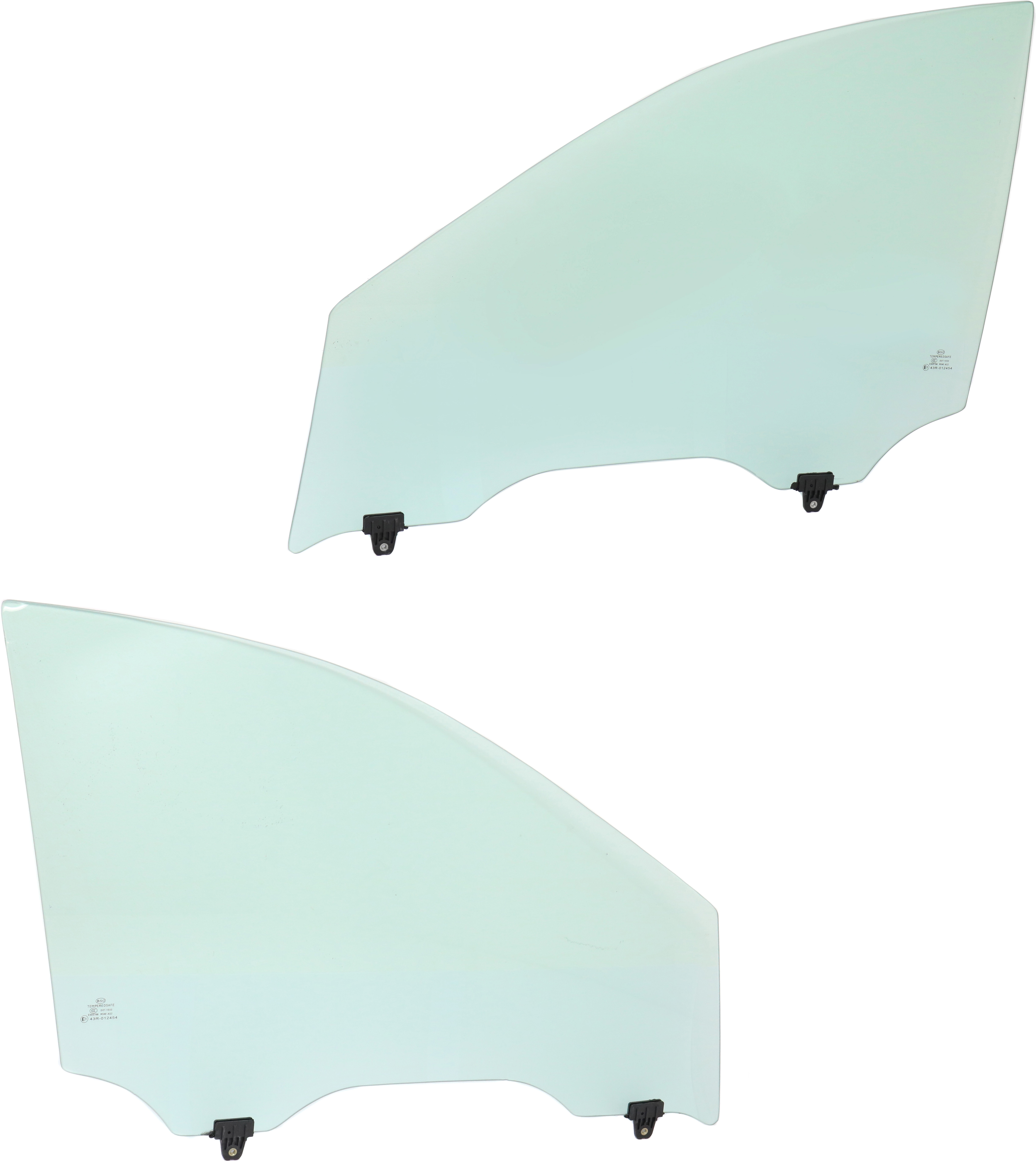 AM JX35-13-13 QX60-14-20 FRONT DOOR GLASS RH AND LH Green Tint SKU SET REPI480101 OEM 803003JA0C FD25562GTYN 803009N