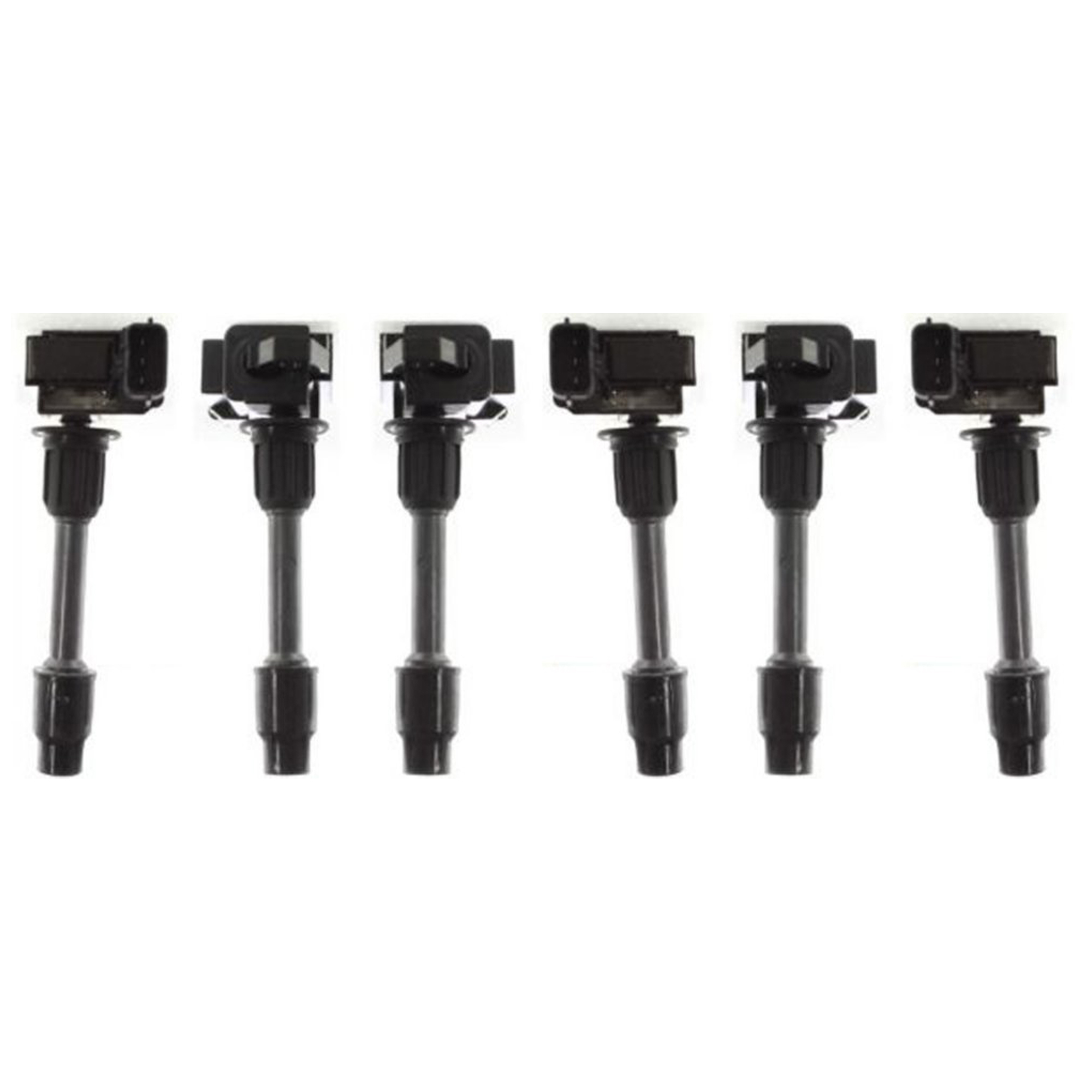 AM QX4 PATHFINDER 00-01 IGNITION COIL Set of 6-12 Volts Blade Type 3 Prong Male Terminal SKU SET REPI504610-6