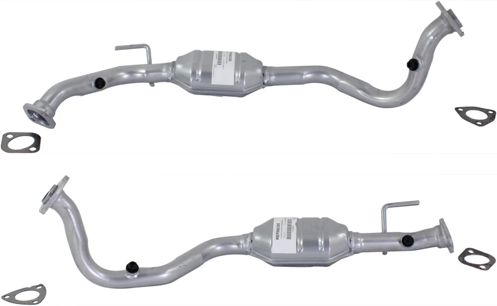 AM RODEO 98-02 CATALYTIC CONVERTER RH AND LH SKU SET REPI960305