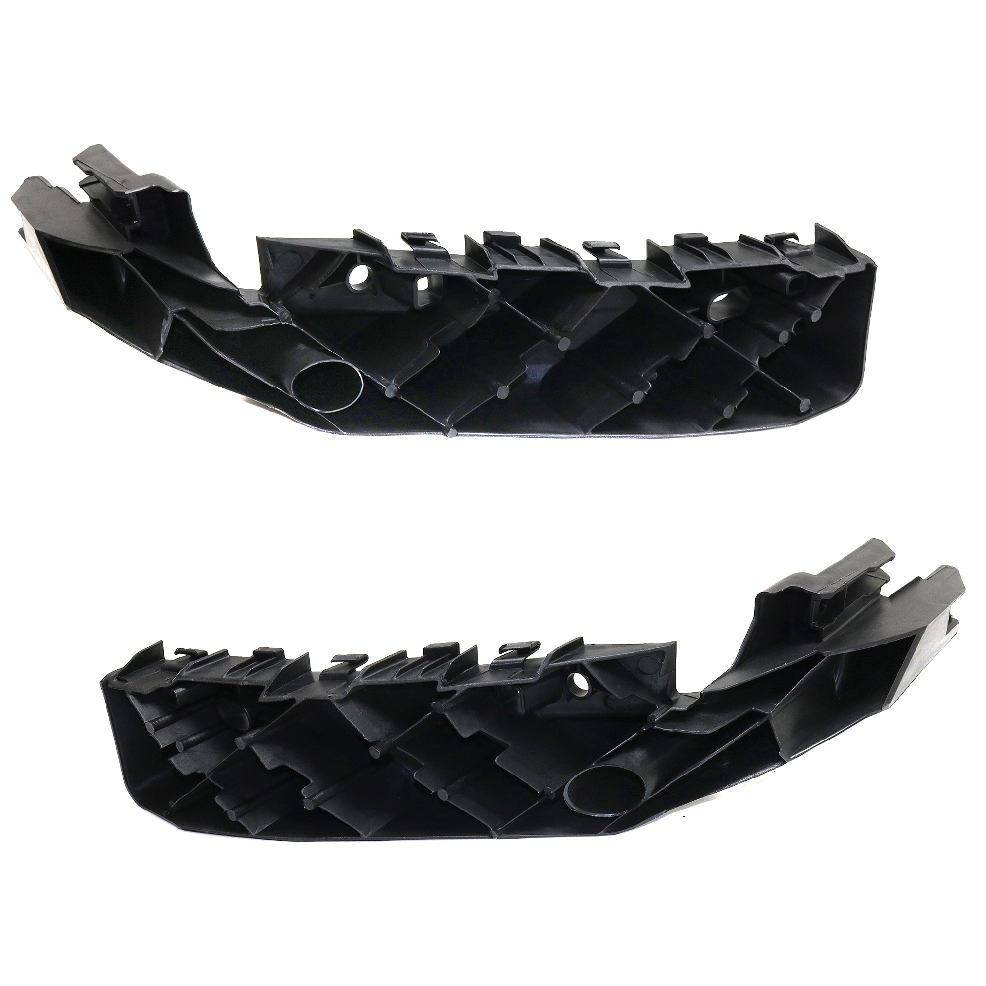 AM GRAND CHEROKEE 14-21 FRONT BUMPER BRACKET RH AND LH Bracket to Radiator Support Plastic w Fiberglass 3.6L 5.7L Engines SKU SET REPJ013117 Partslink CH1042109 CH1043109 OEM 68223469AA 68223470AA
