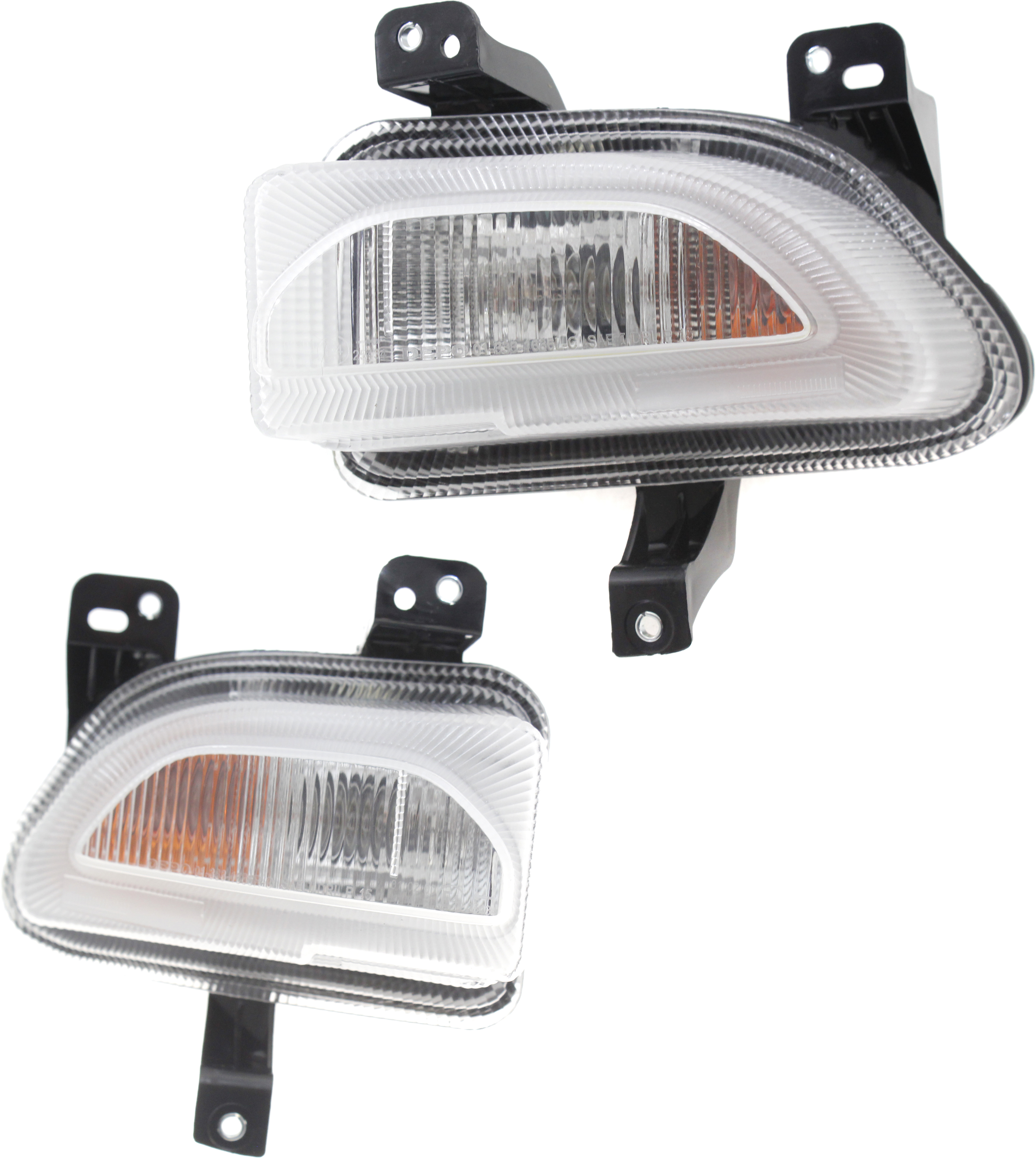 AM RENEGADE 15-18 SIGNAL LAMP RH AND LH Assembly Park Signal Light CAPA SKU SET REPJ106913Q Partslink CH2530105C CH2531105C OEM 68256432AA 68576890AA
