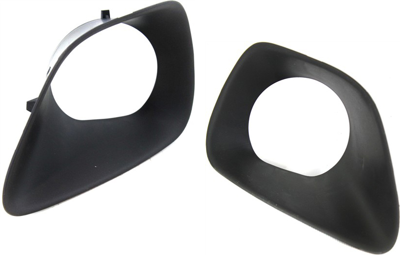 AM GRAND CHEROKEE 11-13 FRONT FOG LAMP MOLDING RH AND LH Primed w o Chrome Trim Exc. SRT SRT8 Models SKU SET REPJ107503 Partslink CH1039120 CH1038120 OEM 68078284AA 68078285AA