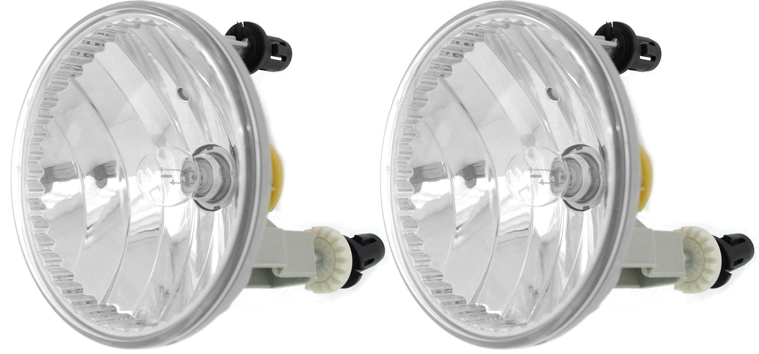 AM PATRIOT 11-17 WRANGLER 13-18 FRONT FOG LAMP RH AND LH Assembly Halogen CAPA SKU SET REPJ107905Q 2 Partslink CH2594104C OEM 68081399AB