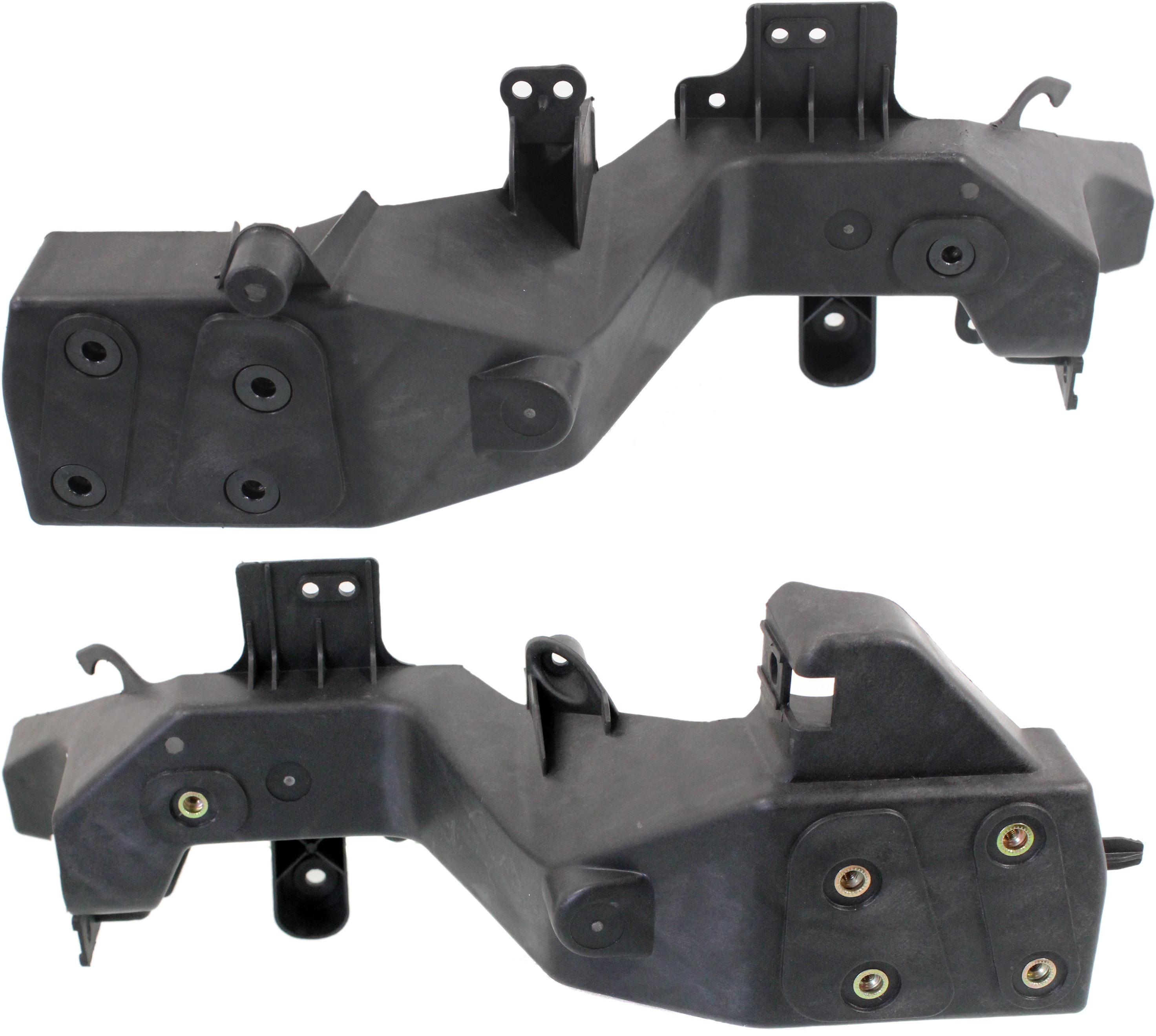 AM GRAND CHEROKEE 11-13 HEAD LAMP BRACKET RH and LH Black SKU SET REPJ109901 Partslink CH2508106 CH2509106 OEM 5156134AA 5156135AA