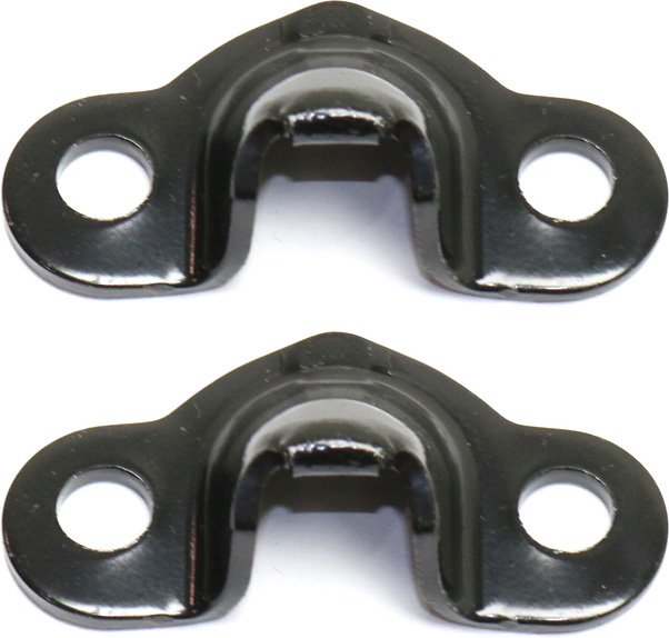 AM WRANGLER 87-95 HOOD CATCH RH and LH Bracket SKU SET REPJ133502-2 Partslink CH1233100 OEM 55009343