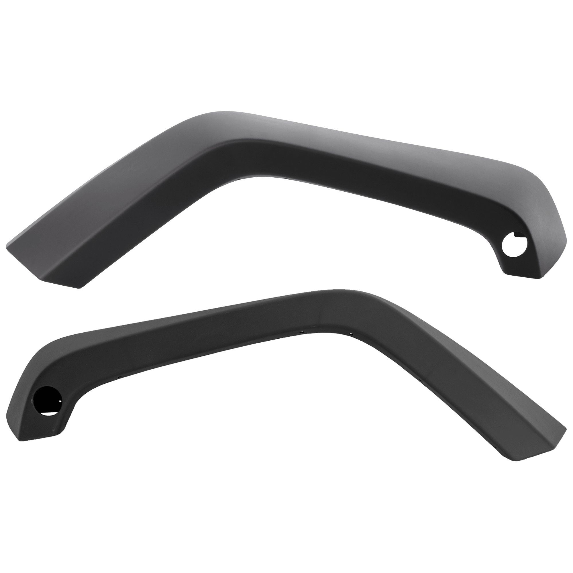 AM WRANGLER JK 07-18 FRONT FENDER FLARE RH AND LH Textured Black CAPA SKU SET REPJ221317Q Partslink CH1269119C CH1268119C OEM 5KF08RXFAH 5KF16RXFAE 5KF09RXF