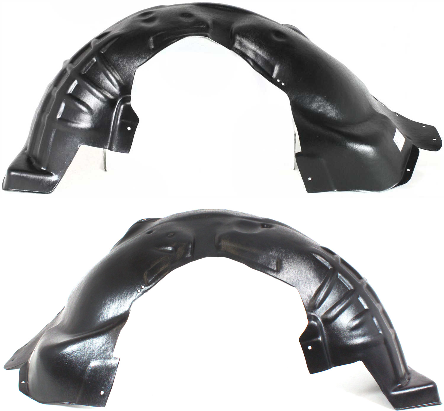 AM LIBERTY 08-12 FRONT FENDER LINER RH AND LH SKU SET REPJ222103 Partslink CH1249146 CH1248146 OEM 55157410AD 55157411AD