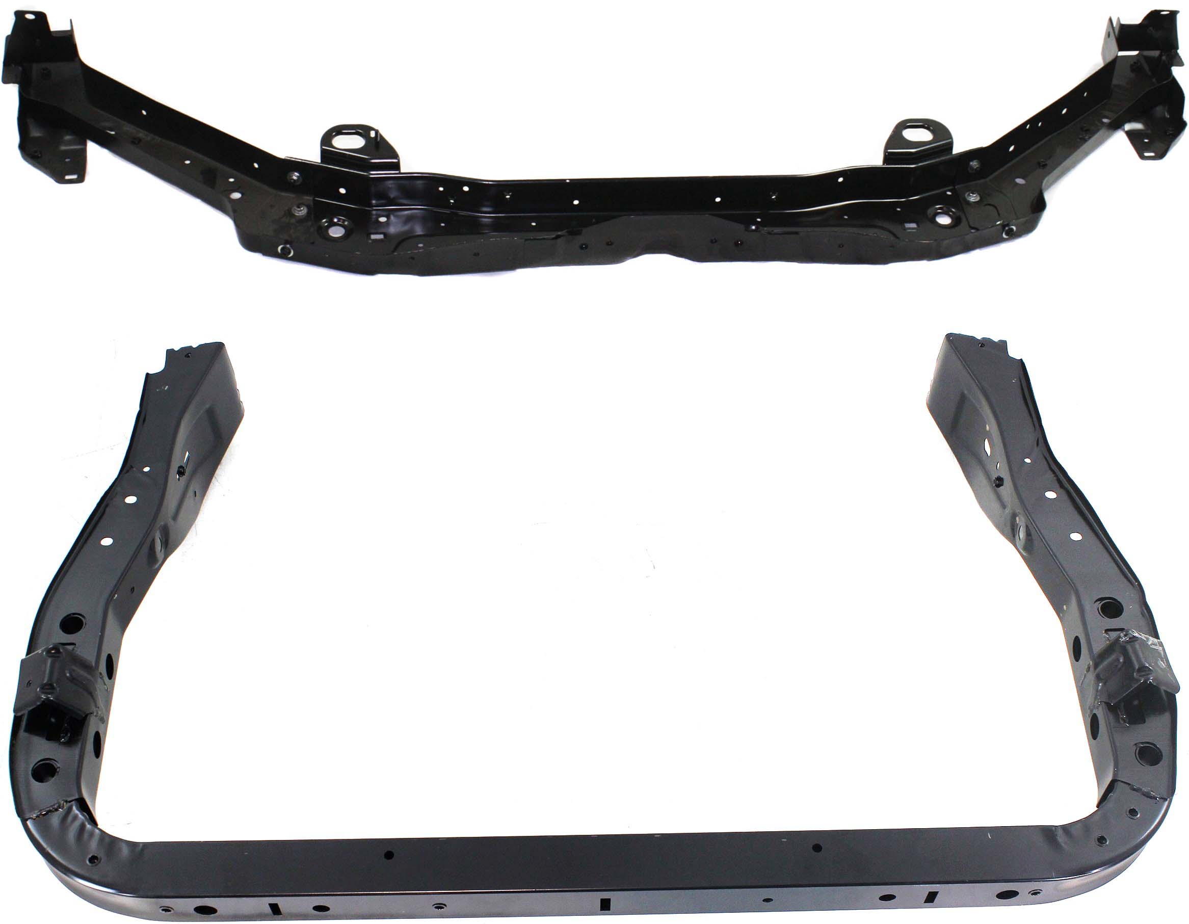 AM GRAND CHEROKEE 14-21 RADIATOR SUPPORT Set of 2 Upper and Lower 3.0-6.4L Eng SKU SET REPJ250303 Partslink CH1225245 CH1225250 OEM 5156110AB PFM 5156114AA