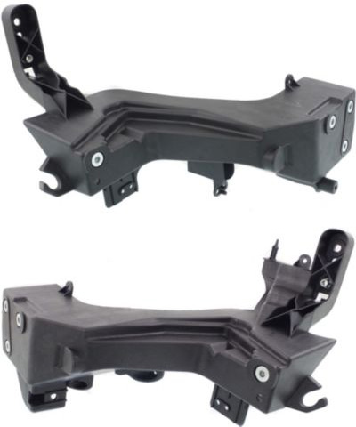 AM GRAND CHEROKEE WK 14-22 RADIATOR SUPPORT RH AND LH Headlamp Mounting Bracket Fiberglass CAPA SKU SET REPJ250505Q Partslink CH1225271C CH1225272C OEM 68223400AA 68223399AA
