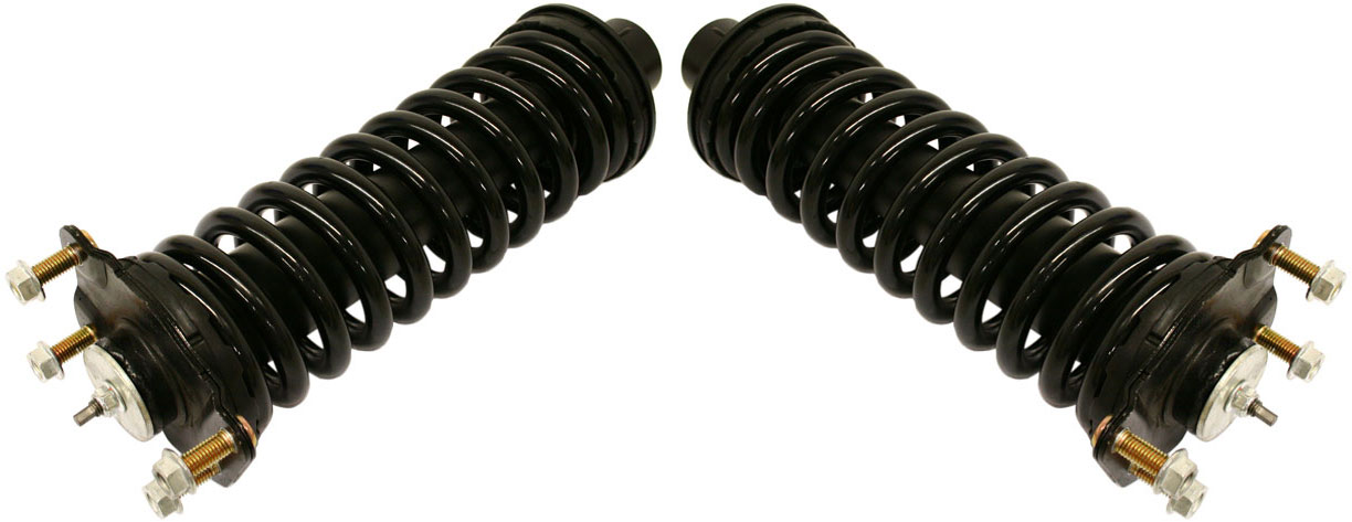 AM LIBERTY 02-12 NITRO 07-11 FRONT FULLY LOADED STRUT RH AND LH Gas Charged Twin tube Set of 2 SKU SET REPJ280501 OEM 52088650AC 52088650AF