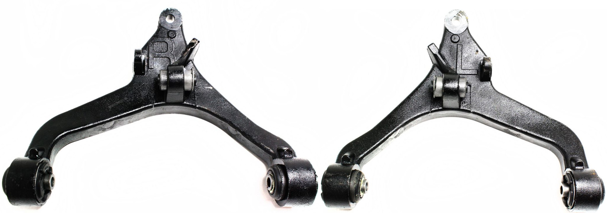 AM LIBERTY 02-07 FRONT CONTROL ARM RH AND LH Lower w out Ball Joint with Bushing Set of 2 SKU SET REPJ281511 OEM 52088636AF 52088637AF 52088637