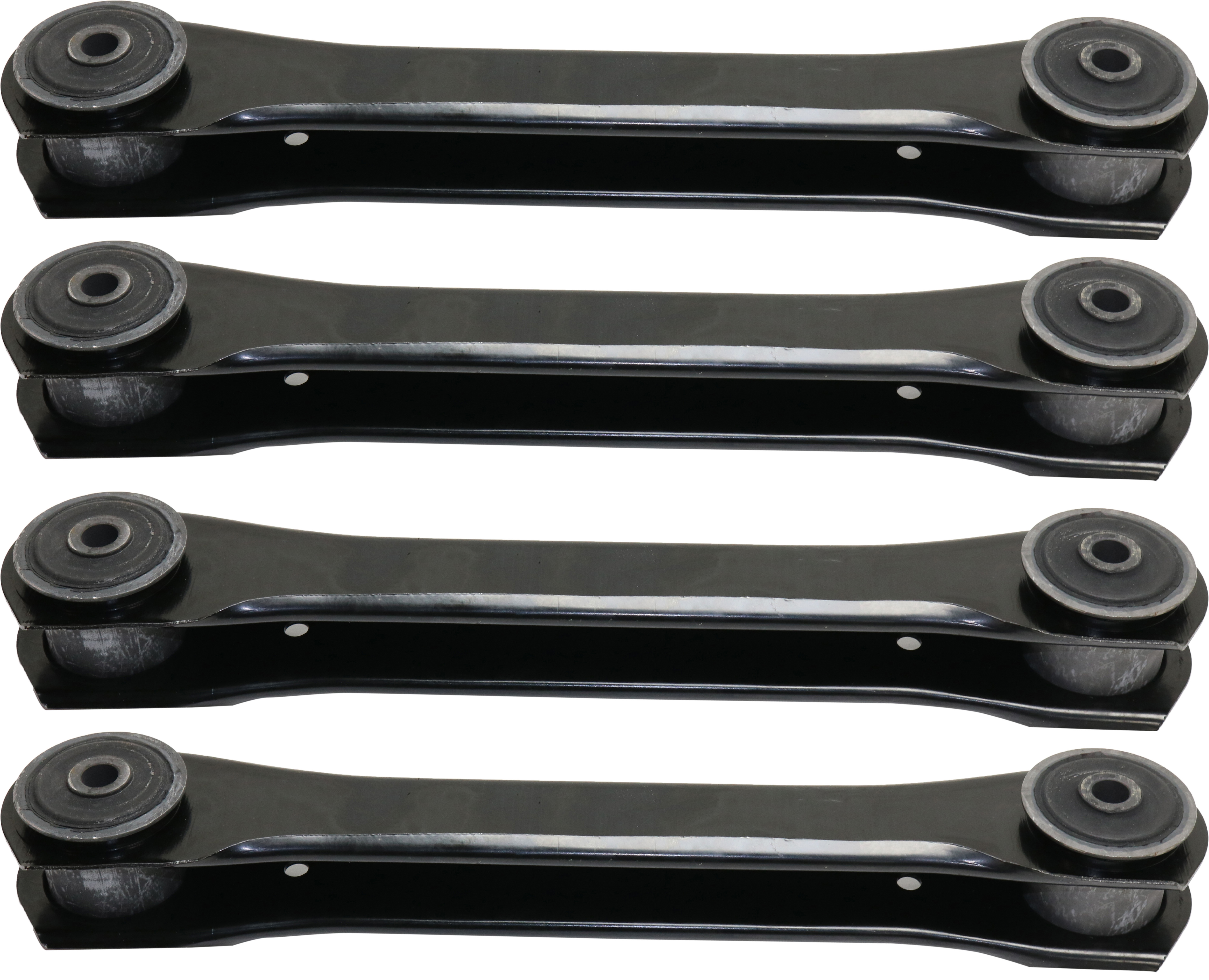 AM WRANGLER 97-06 FRONT AND REAR CONTROL ARM RH AND LH Lower w out Ball Joint with Bushing Set of 4 SKU SET REPJ281522-4 OEM 52088654