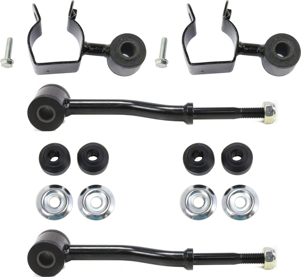 AM CHEROKEE 91-01 COMANCHE 91-92 FRONT AND REAR SWAY BAR LINK RH AND LH Set of 4 SKU SET REPJ283902-4 OEM 18162-687008-2651316-2651329-5