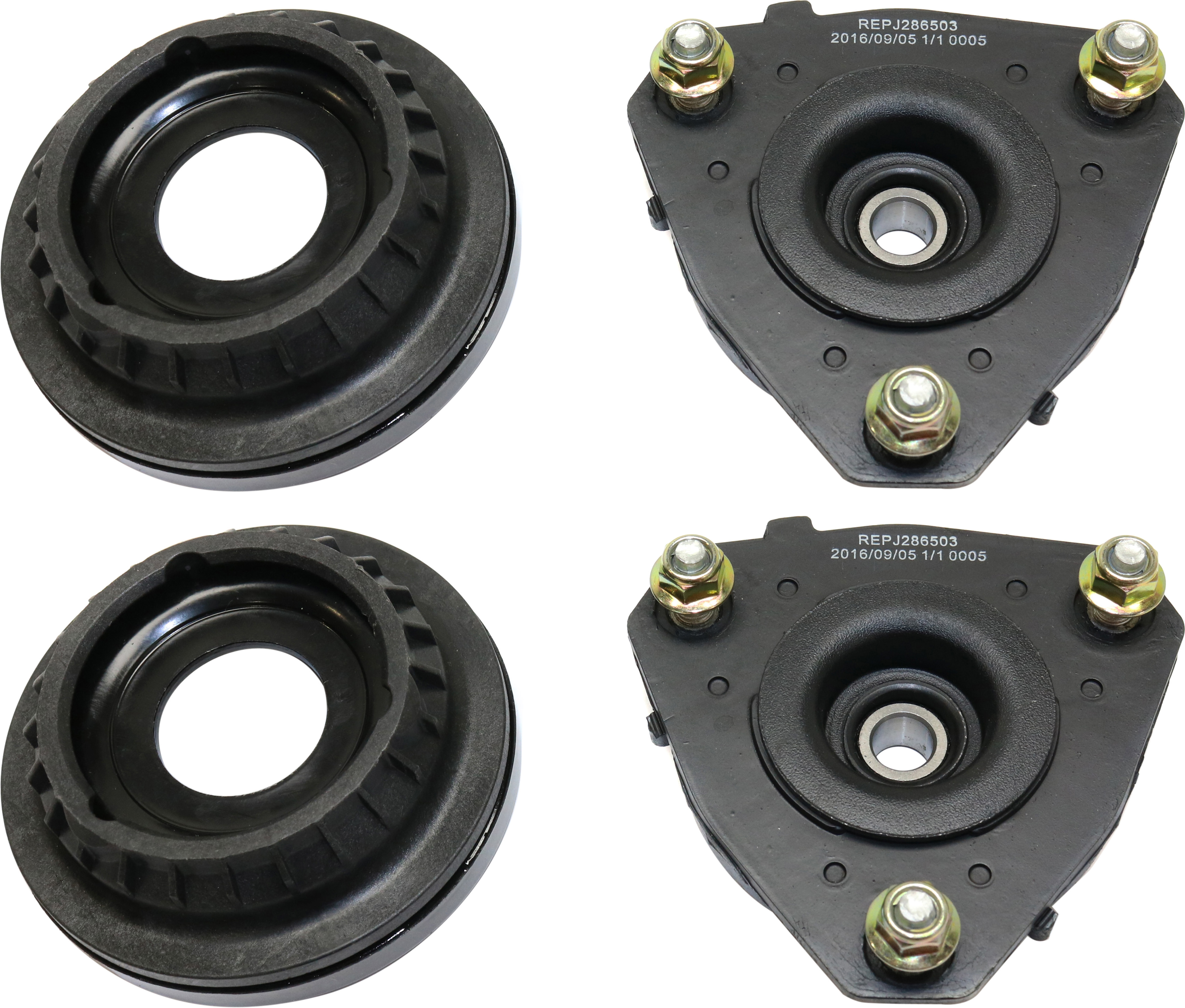 AM X TYPE 02-08 FRONT SHOCK AND STRUT MOUNT RH AND LH SKU SET REPJ286503-2