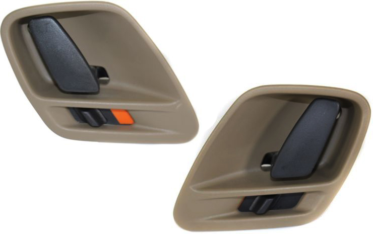 AM GRAND CHEROKEE 99-04 FRONT DOOR HANDLE RH AND LH Inside Beige Sandstone =REAR SKU SET REPJ462133 Partslink CH1353135 CH1352135 OEM 5FX721T5AC 5FX731T5AC