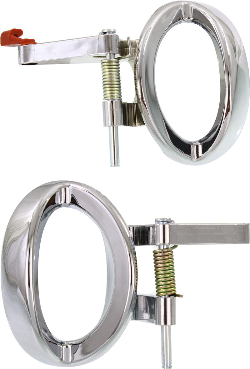 AM LIBERTY 02-07 COMMANDER 06-10 FRONT DOOR HANDLE RH and LH Inside Chrome Lever Only+Spring+Pin =REAR SKU SET REPJ462187