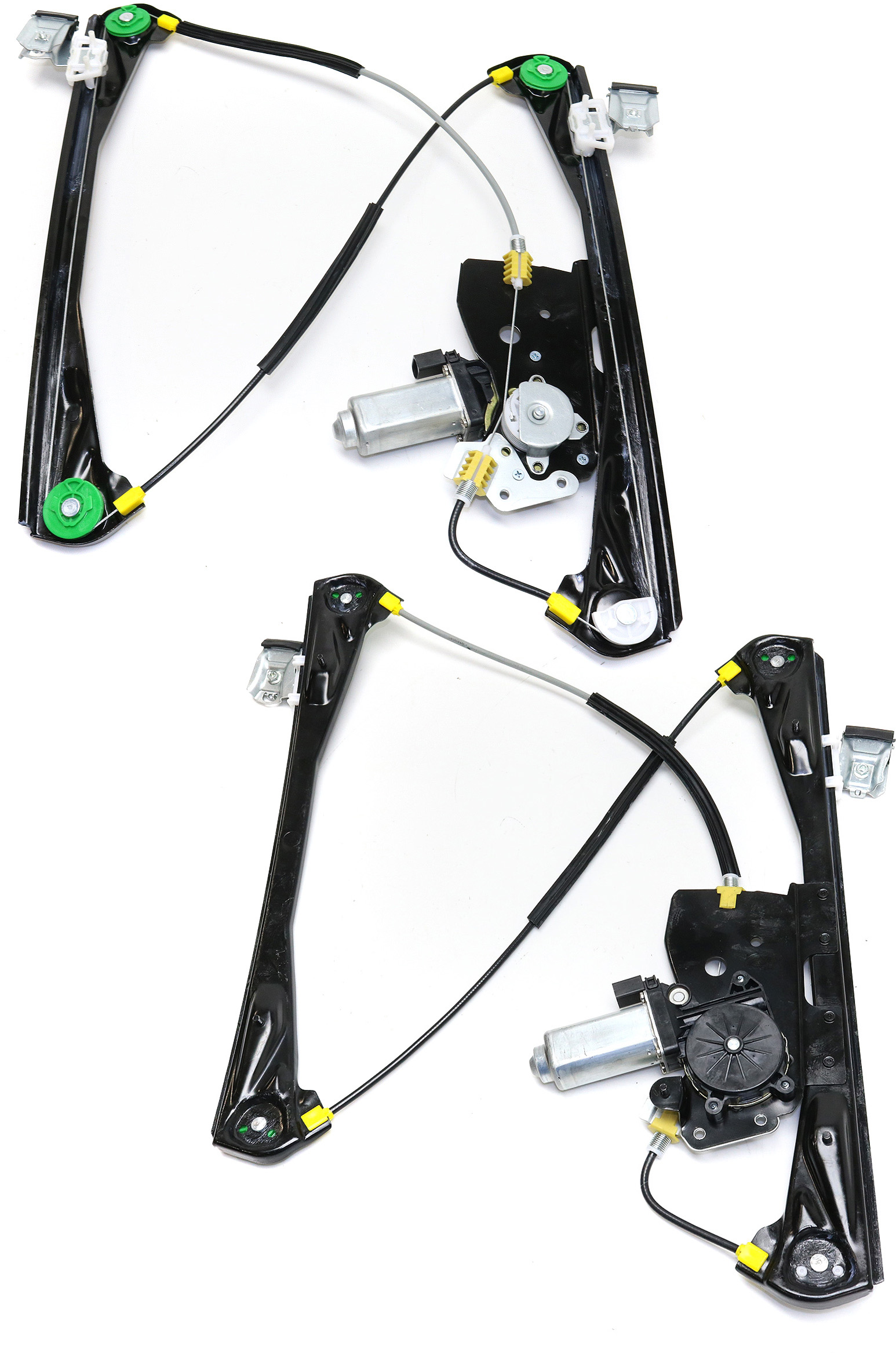 AM S TYPE 00-02 FRONT WINDOW REGULATOR RH AND LH Power w Motor Base Model SKU SET REPJ462927 OEM XR848082 PFM XR848083 PFM