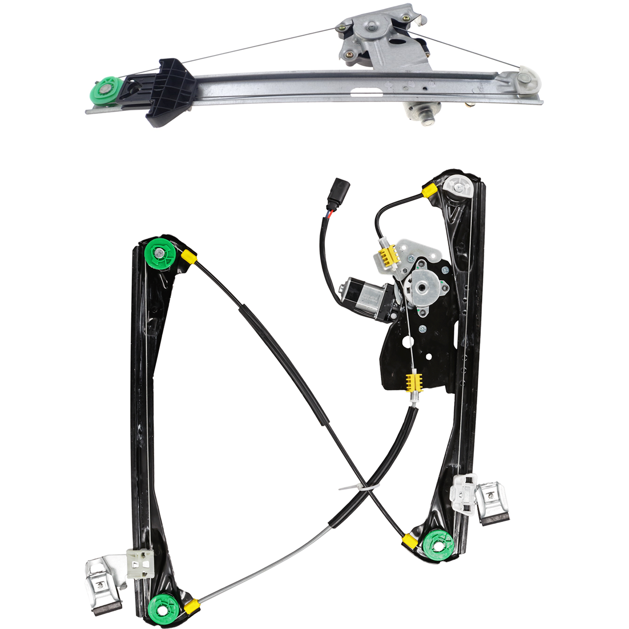 AM S TYPE 00-02 FRONT AND REAR WINDOW REGULATOR LH Power w Motor To VIN M45254 SKU SET REPJ462928 OEM XR848083 PFM XR848085 PFM XR84