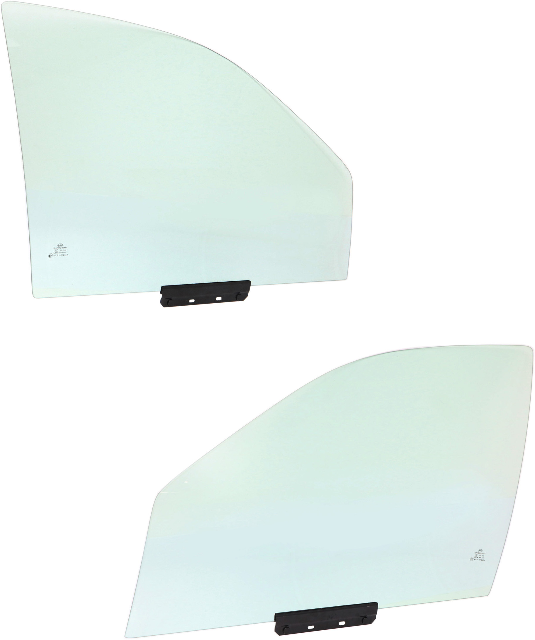 AM GRAND CHEROKEE 99-04 FRONT DOOR GLASS RH AND LH Green Tint 4 Door SKU SET REPJ480101 OEM 55136002AD DD09557GTYN 5513600