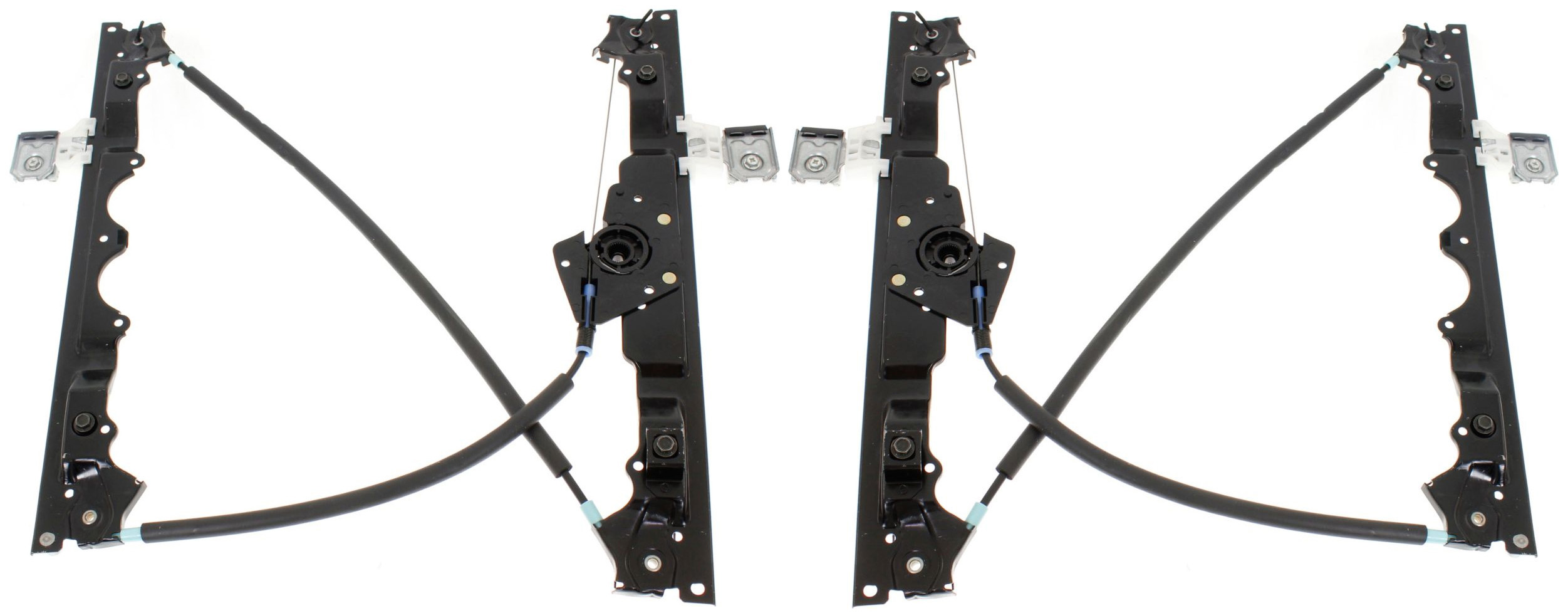 AM COMMANDER 08-10 FRONT WINDOW REGULATOR RH AND LH Power w o Motor SKU SET REPJ491719 OEM 55396480AI 55396481AI