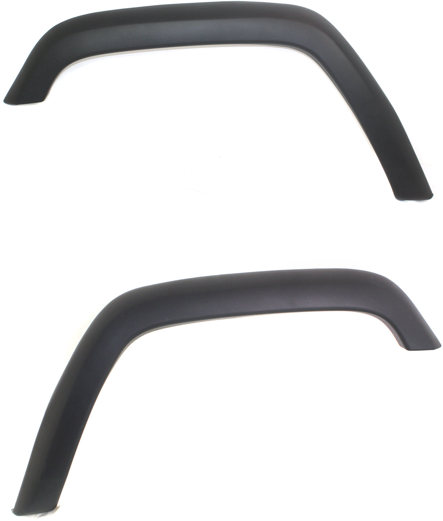 AM CHEROKEE 97-01 REAR WHEEL OPENING MOLDING RH AND LH OE Style Textured Black w o Country Package 2 Door 4 Door SKU SET REPJ553901 Partslink CH1768106 CH1769106 OEM 5FW76DX9AC 5FW77DX9AC