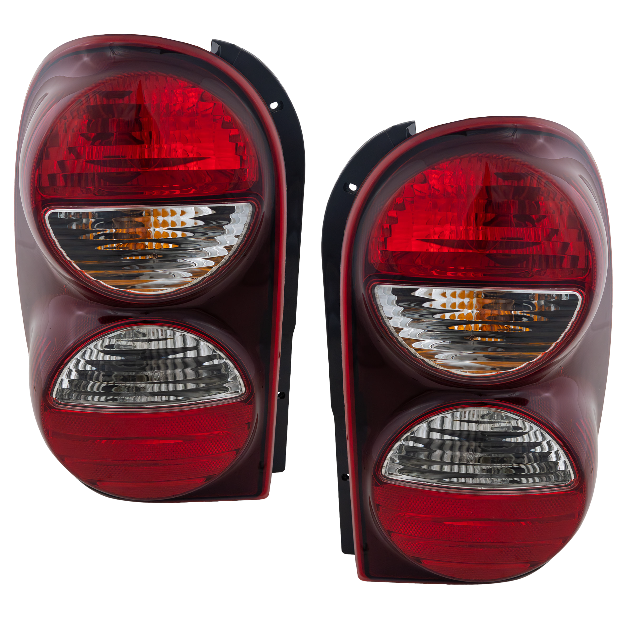 AM LIBERTY 05-06 TAIL LAMP RH AND LH Assembly w o Air Dam SKU SET REPJ730115 Partslink CH2801158 CH2800158 OEM 55157060AG 55157061AG