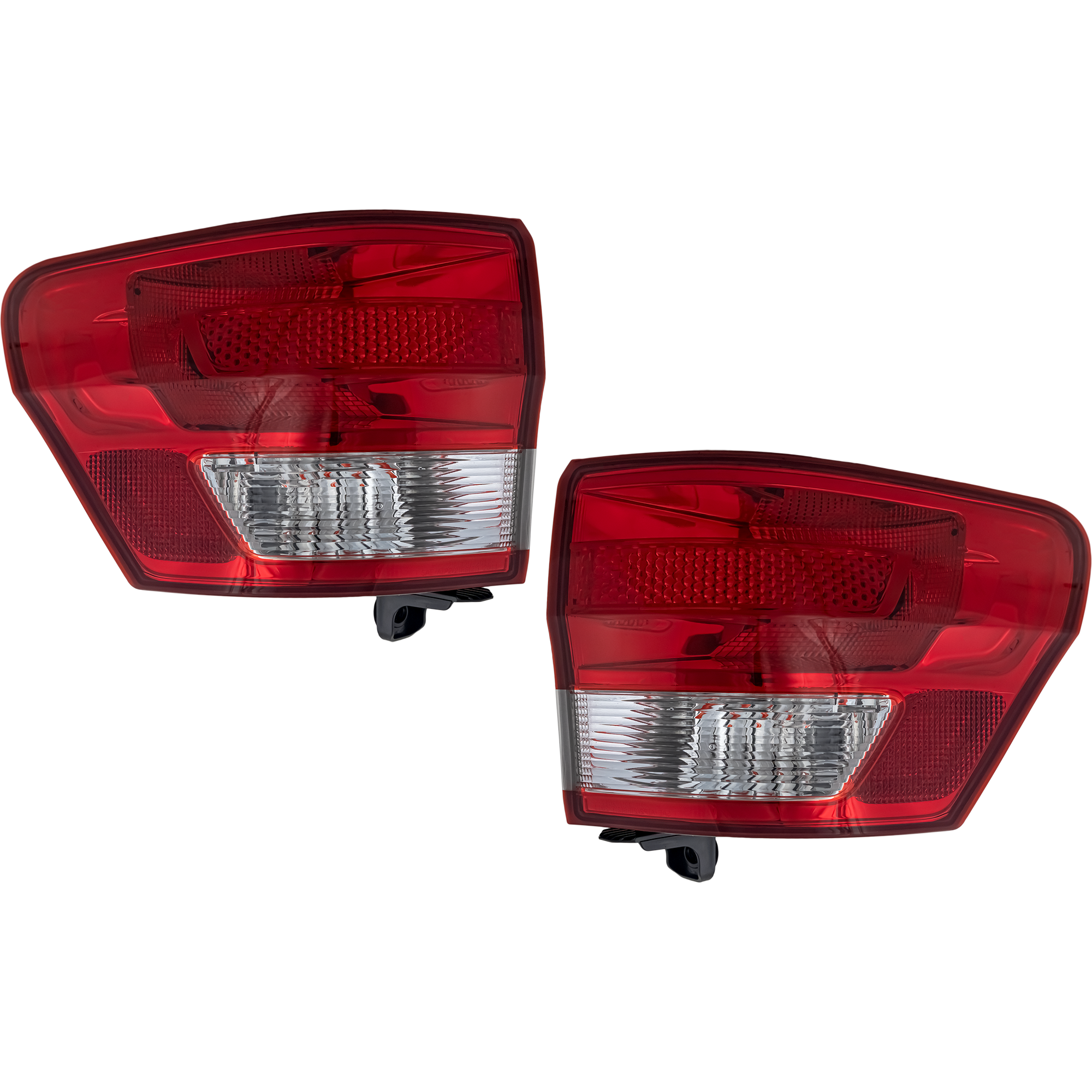 AM GRAND CHEROKEE 11-13 TAIL LAMP RH AND LH Outer Assembly SKU SET REPJ730131 Partslink CH2805100 CH2804100 OEM 55079420AG 55079421AG