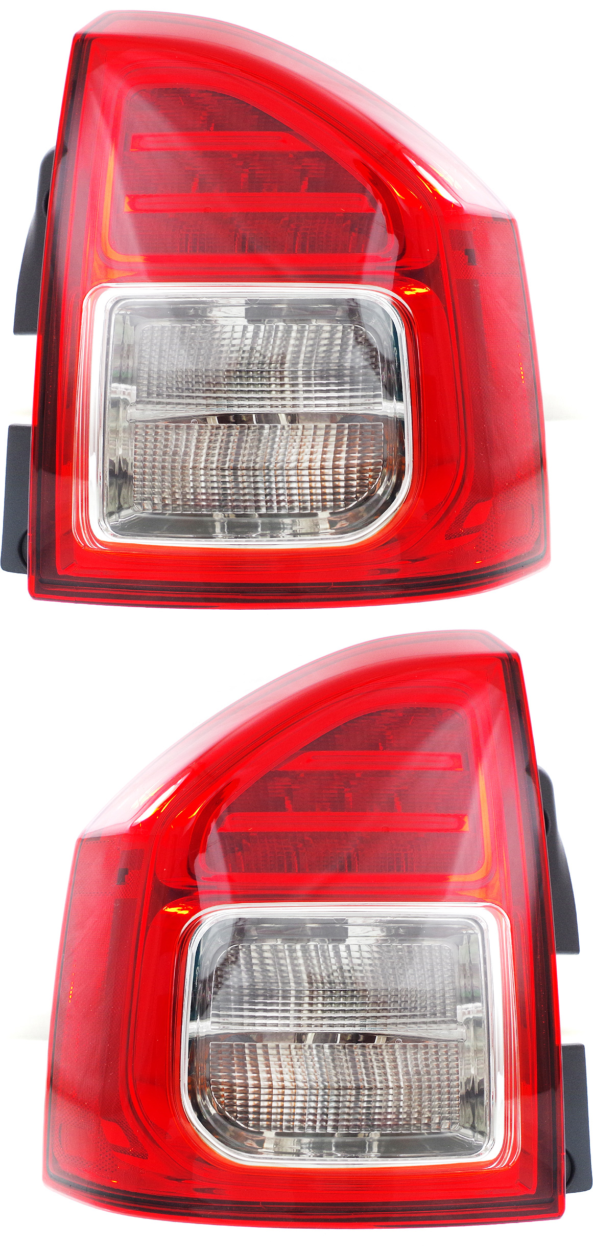 AM COMPASS 11-13 TAIL LAMP RH and LH Assembly LED CAPA SKU SET REPJ730139Q Partslink CH2800197C CH2801197C OEM 5182542AC 5182543AC