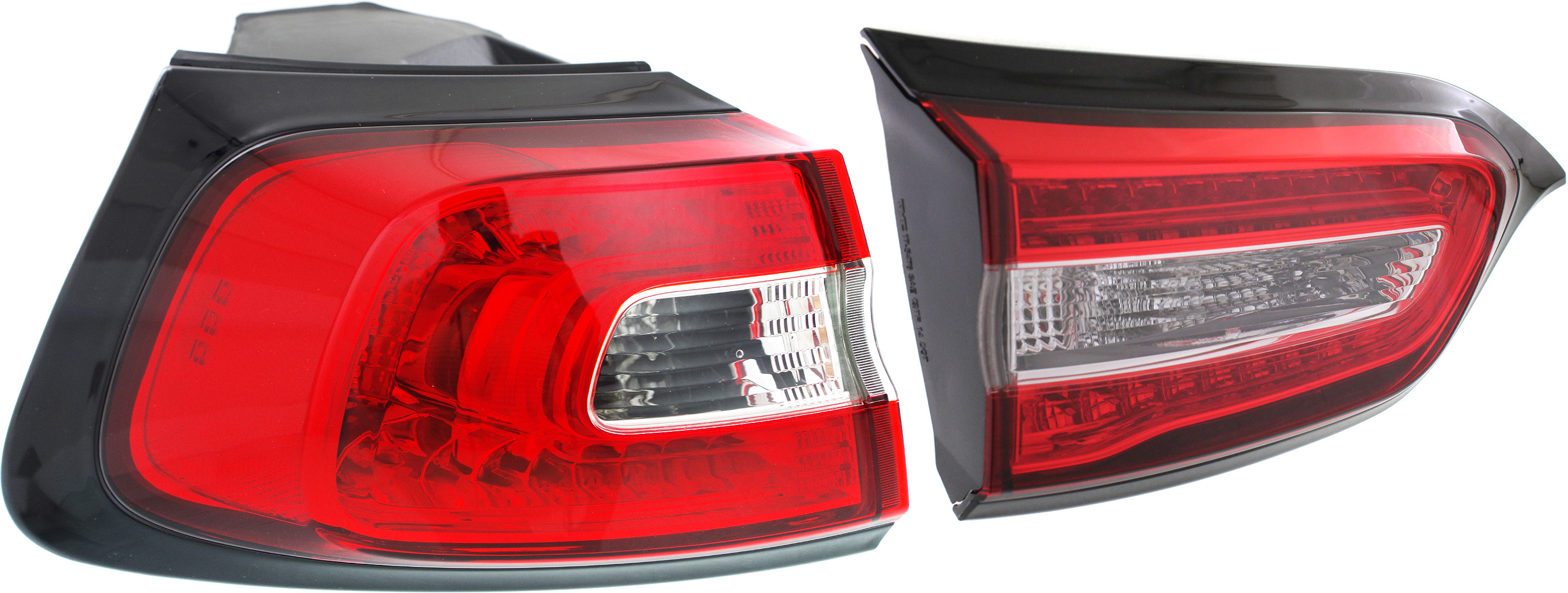 AM CHEROKEE 14-18 TAIL LAMP LH Inner and Outer Assembly SKU SET REPJ730156-2 Partslink CH2802104 CH2804107 OEM 68330345AA 68102907AF