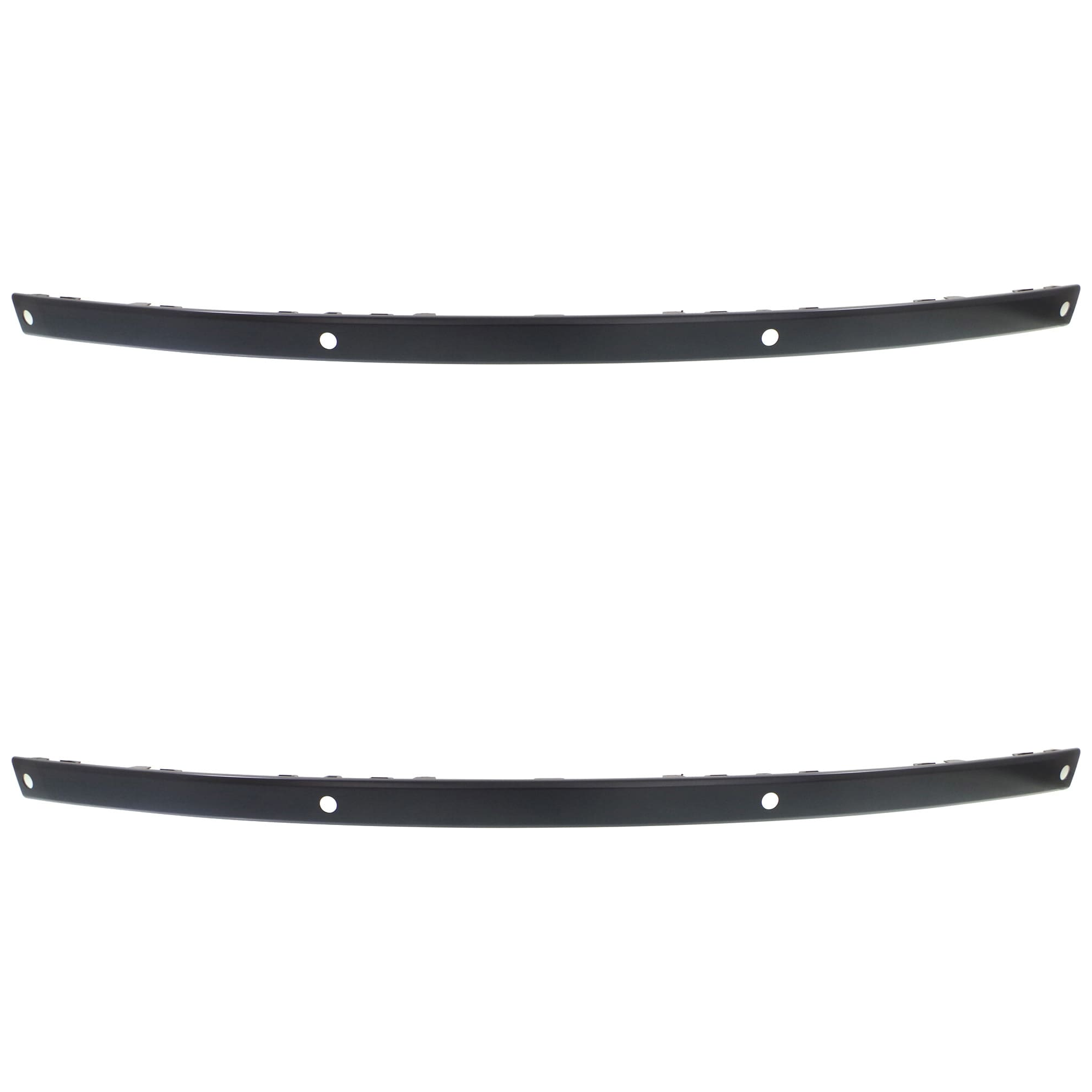 AM GRAND CHEROKEE 07-10 REAR BUMPER MOLDING RH AND LH w o Chrome Strip w o PAS Holes SKU SET REPJ763504-2