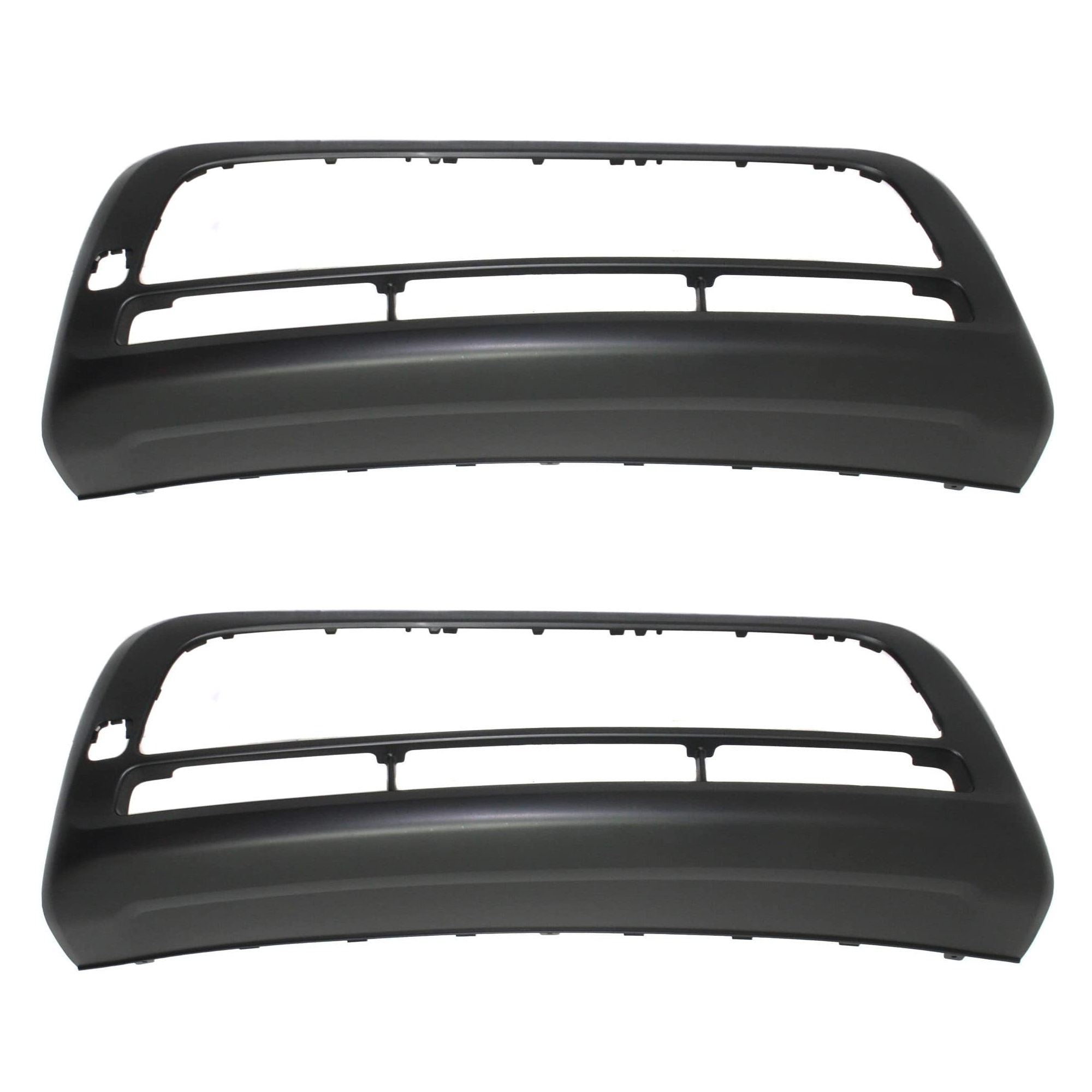 AM SOUL 12-13 FRONT BUMPER MOLDING RH AND LH Primed CAPA SKU SET REPK010323PQ 2 Partslink KI1087101C OEM 865122K540