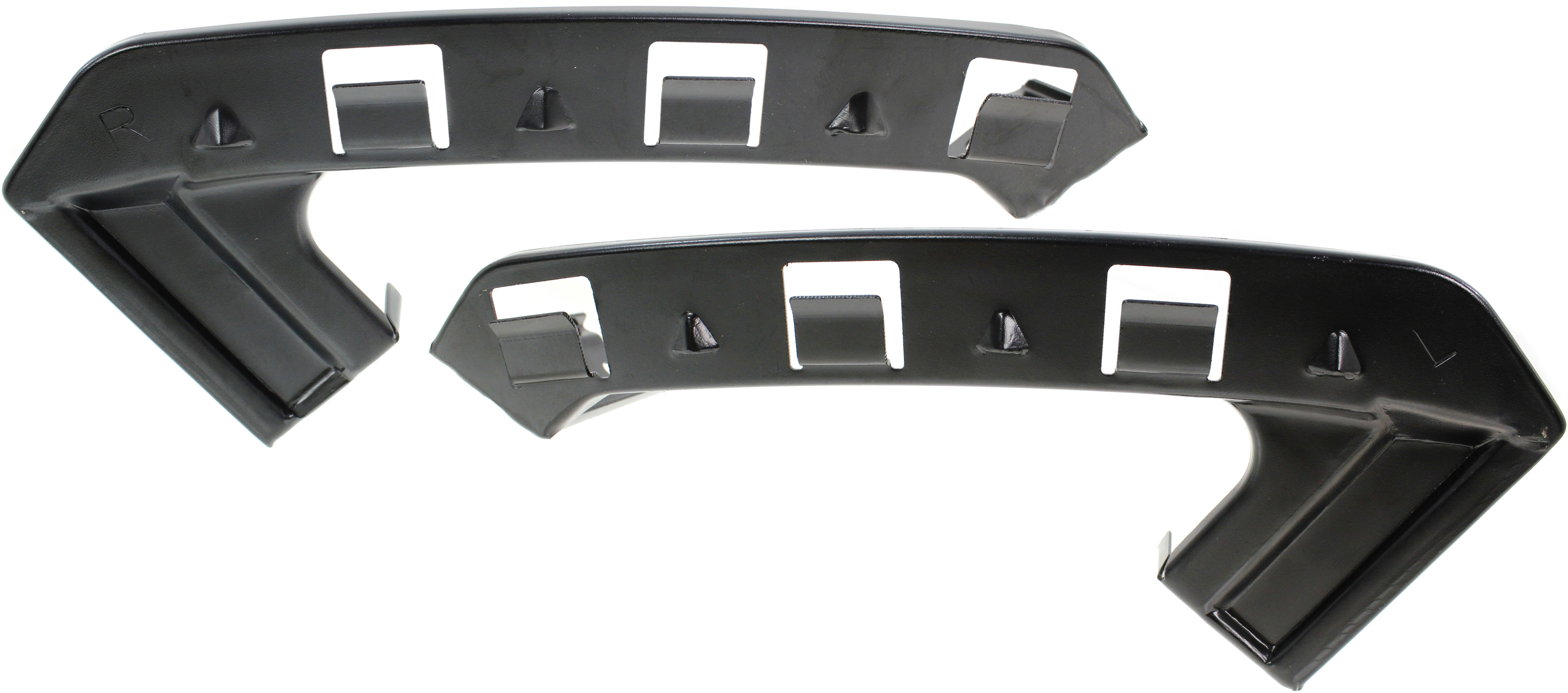 AM FORTE FORTE KOUP FORTE5-14-16 FRONT BUMPER BRACKET RH AND LH Upper Cover Steel SKU SET REPK013151 Partslink KI1043108 KI1042108 OEM 86518A7000-86517A7000