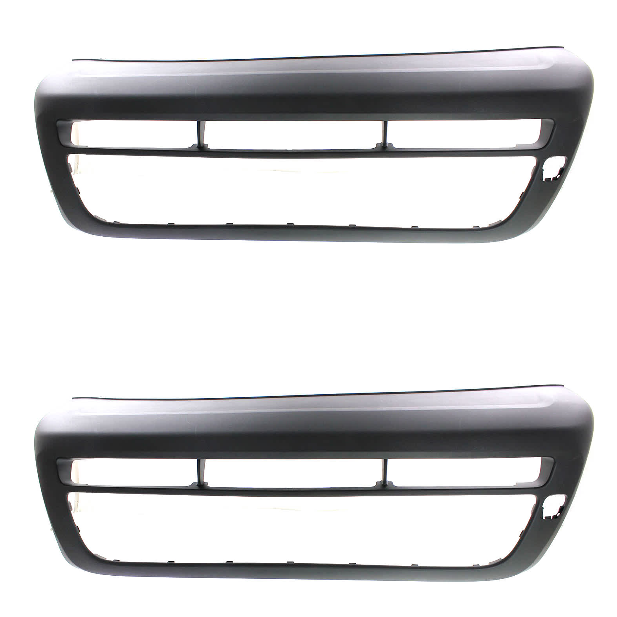 AM SOUL 12-13 FRONT BUMPER MOLDING RH AND LH Textured Dark Gray SKU SET REPK015901-2