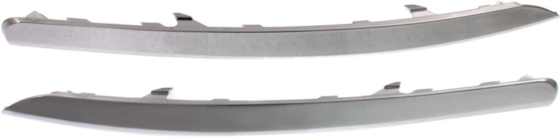 AM SPORTAGE 11-16 FRONT BUMPER MOLDING RH AND LH Chrome CAPA SKU SET REPK016103Q Partslink KI1046103C KI1047103C OEM 865813W000-865823W000
