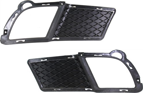 AM FORTE 10-13 FRONT FOG LAMP MOLDING RH AND LH Primed Sedan SKU SET REPK018907 Partslink KI1039107 KI1038107 OEM 865641M010-865631M010