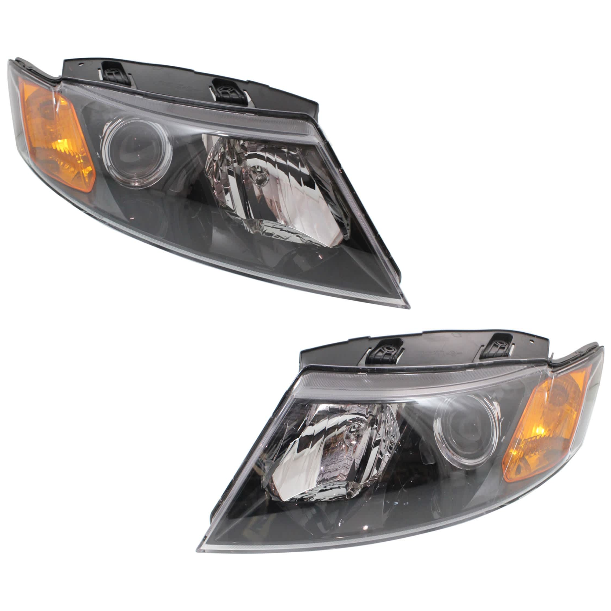 AM OPTIMA 09-10 HEAD LAMP RH AND LH Assembly Halogen Black Interior New Body Style SKU SET REPK100139