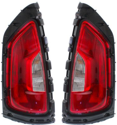 AM SOUL 12-13 TAIL LAMP RH AND LH Assembly Clear CAPA SKU SET REPK100145Q Partslink KI2819101C KI2818101C OEM 924202K510-924102K510