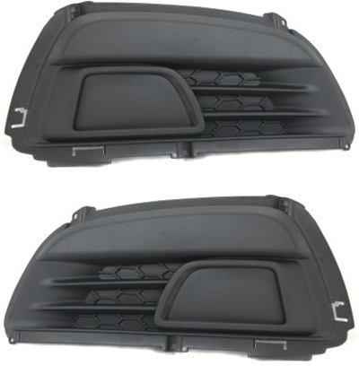 AM MAGENTIS OPTIMA 09-10 FRONT FOG LAMP COVER RH AND LH Black w o fog light hole SKU SET REPK107501 Partslink KI1039104 KI1038104 OEM 865642G510-865632G510