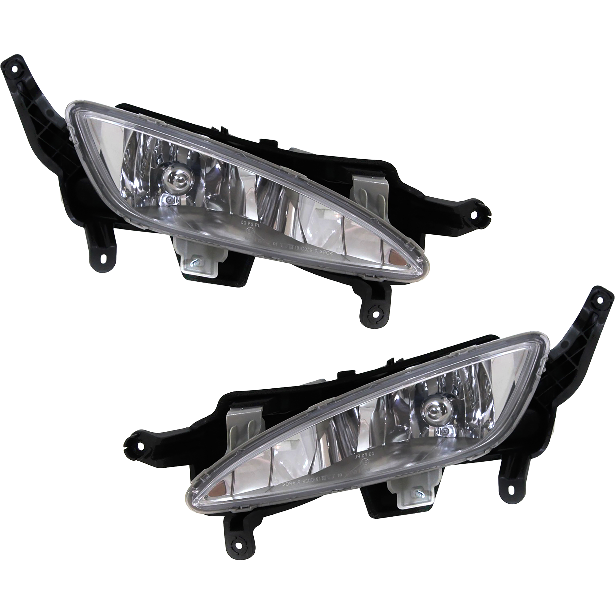 AM OPTIMA 11-13 FRONT FOG LAMP RH AND LH Assembly Exc. Hybrid Models SKU SET REPK107509 Partslink KI2593124 KI2592124 OEM 922022T010-922012T010